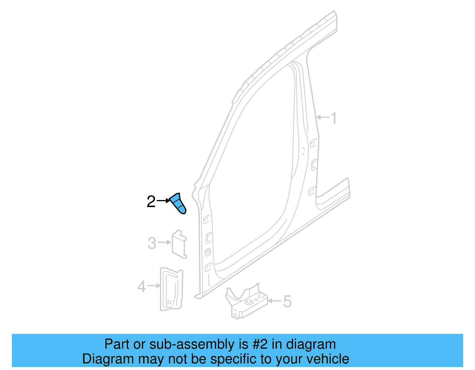 Upper Bracket 3CN-810-395 - View 6