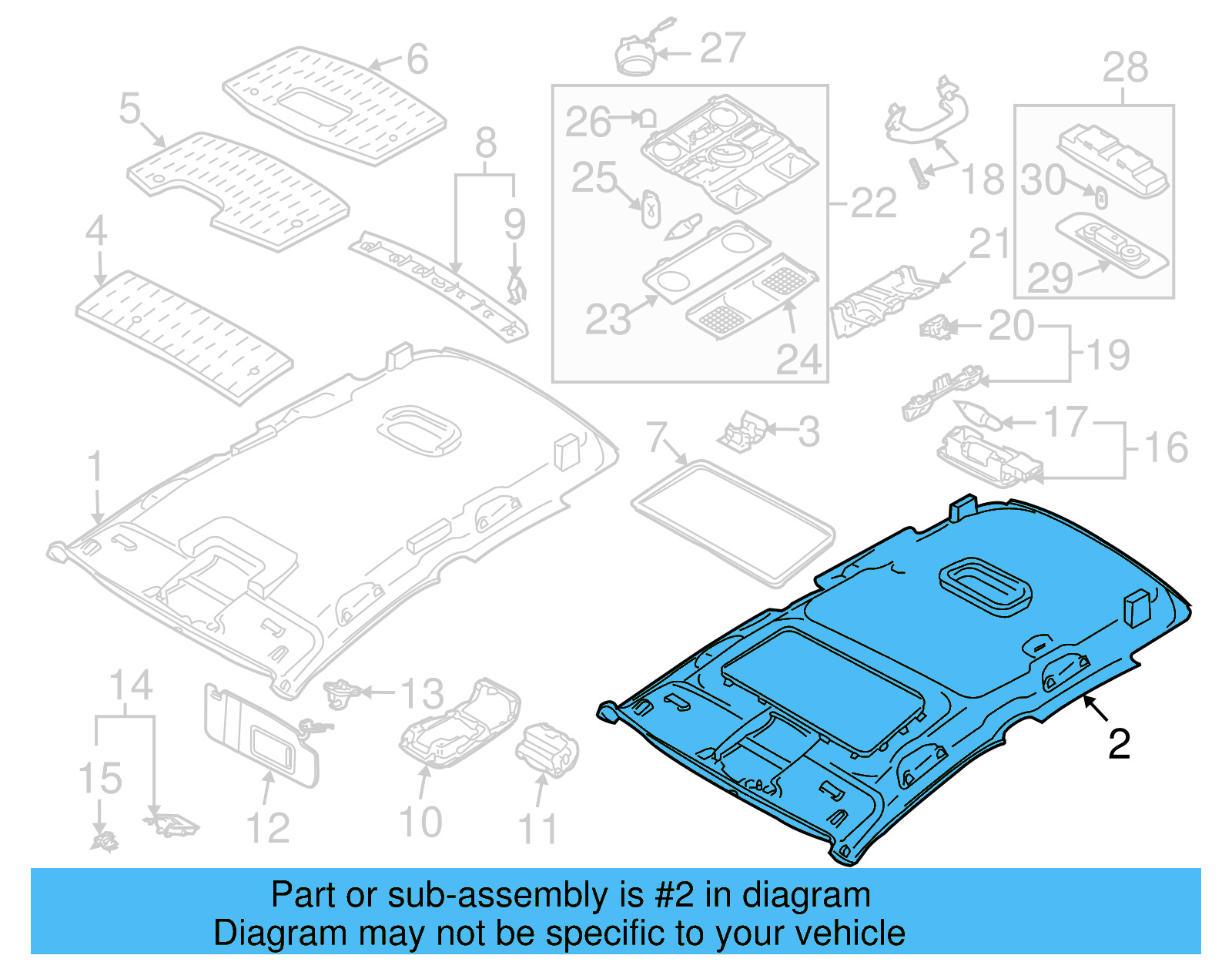 Headliner 1K3-867-502-A-6K8 - View 4