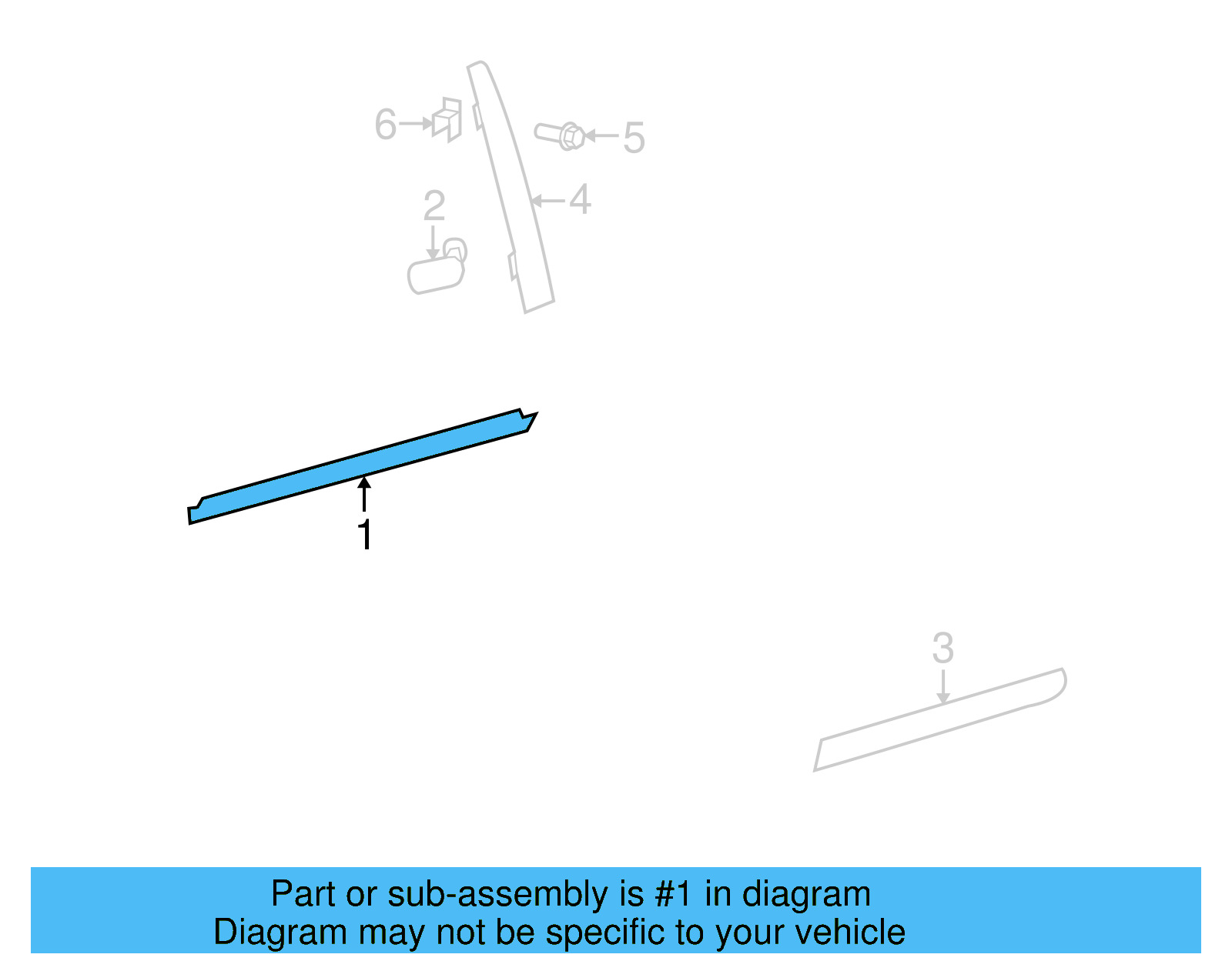 Belt Weather 1K6-839-477-A-5AP - View 4
