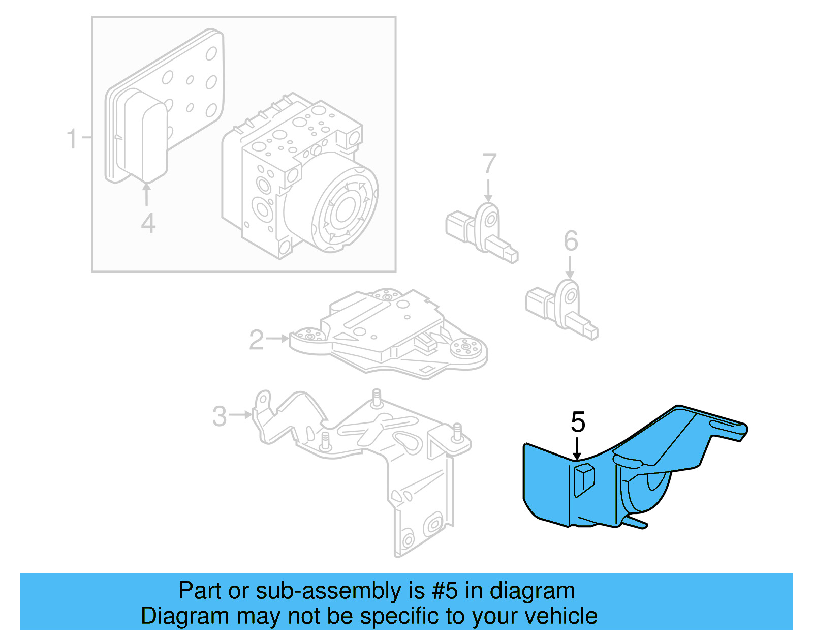 Heat Shield 5Q0-614-321-C - View 6