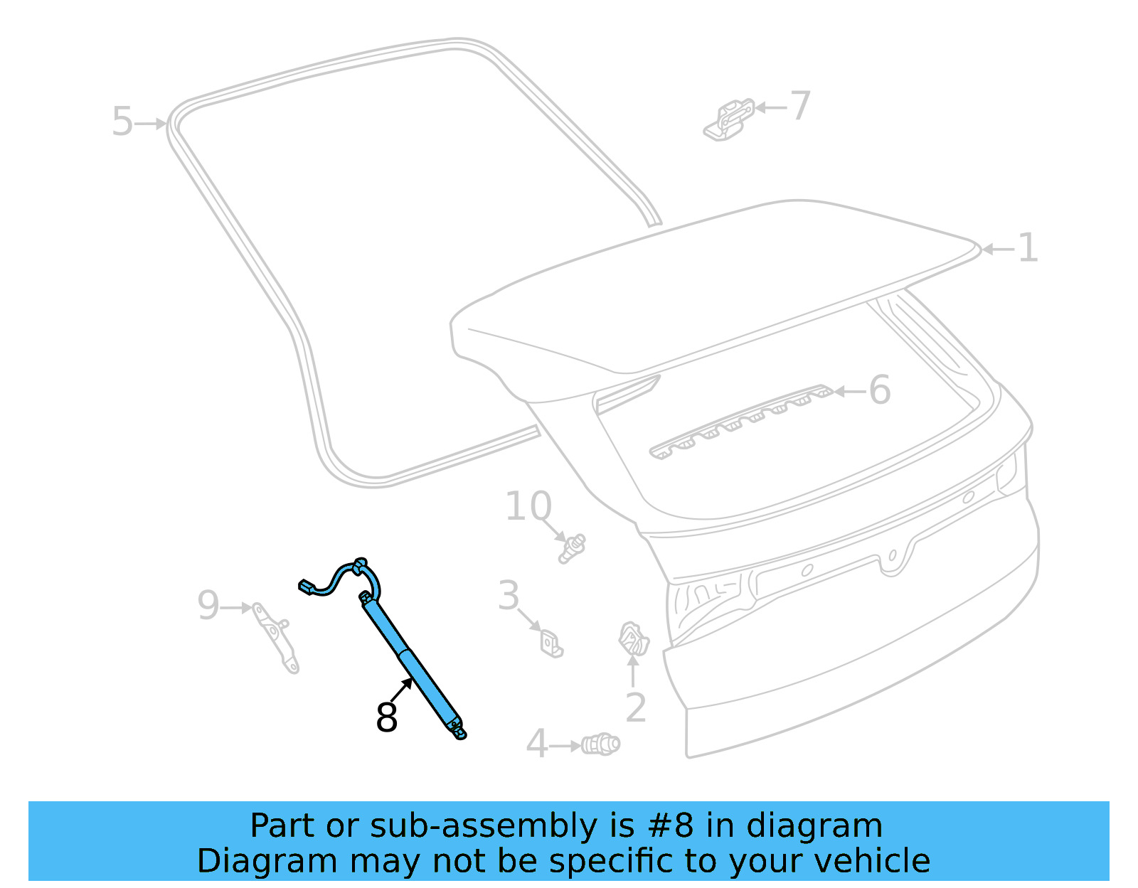 Support Cylinder 11A-827-851-A - View 4