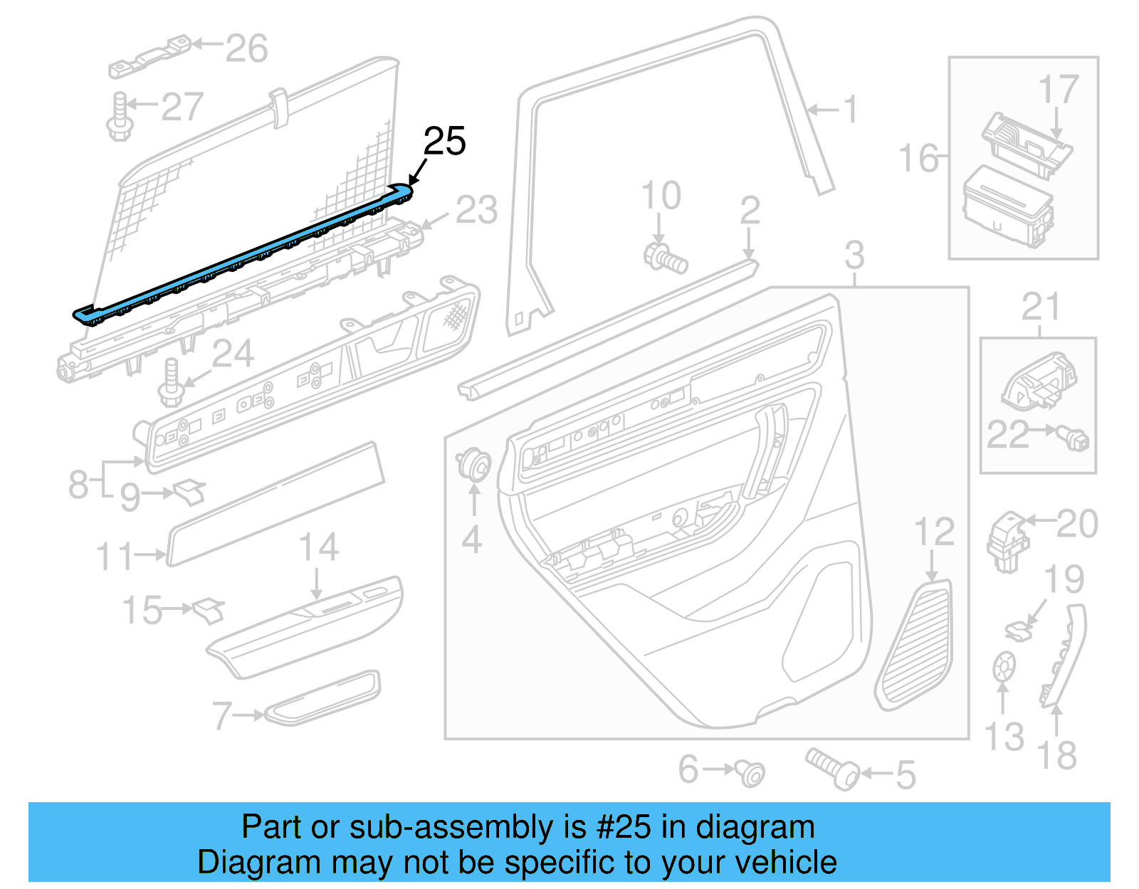 Trim Cover 7P6-860-379-82V - View 2