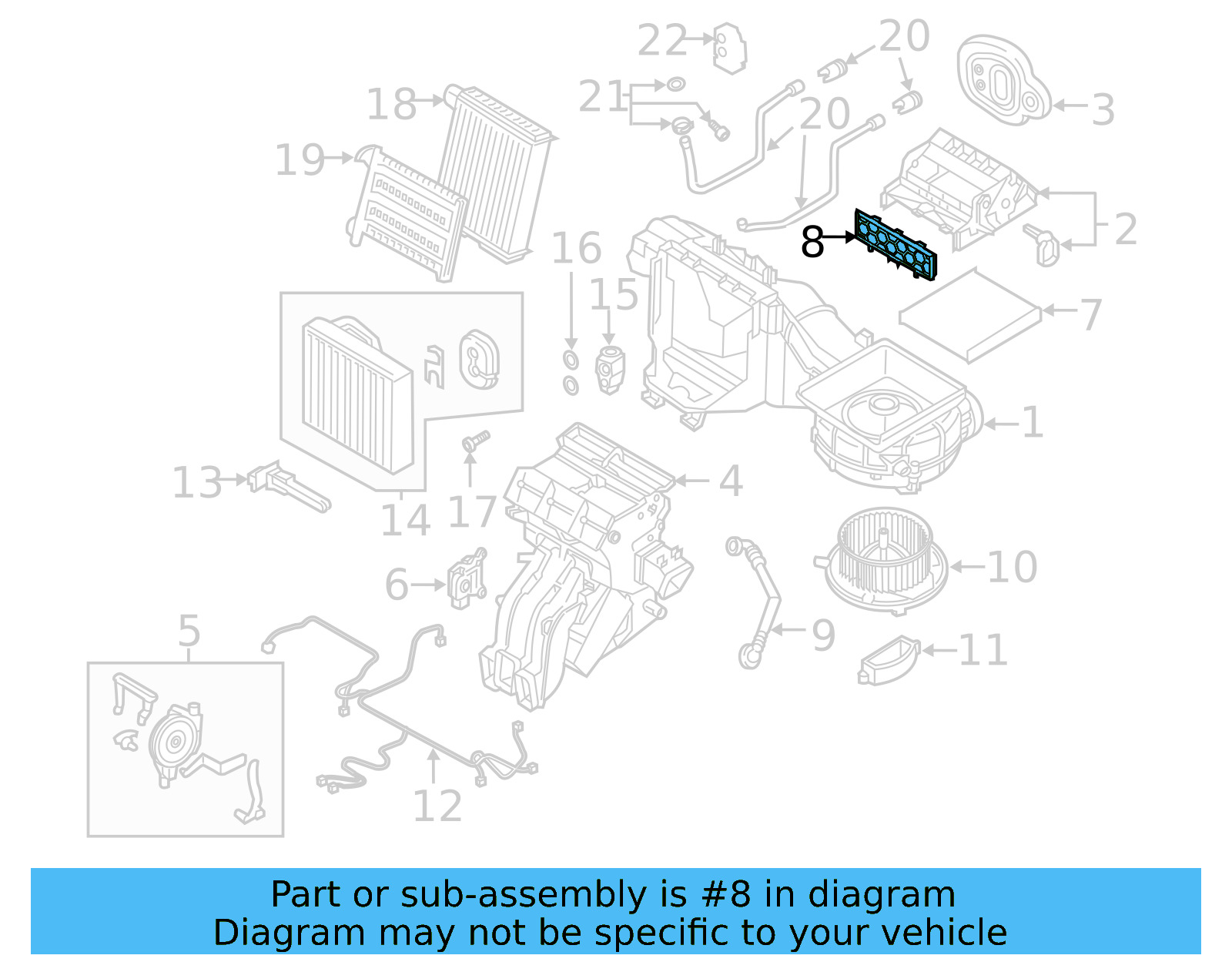 Cover 5Q0-819-422-C - View 2