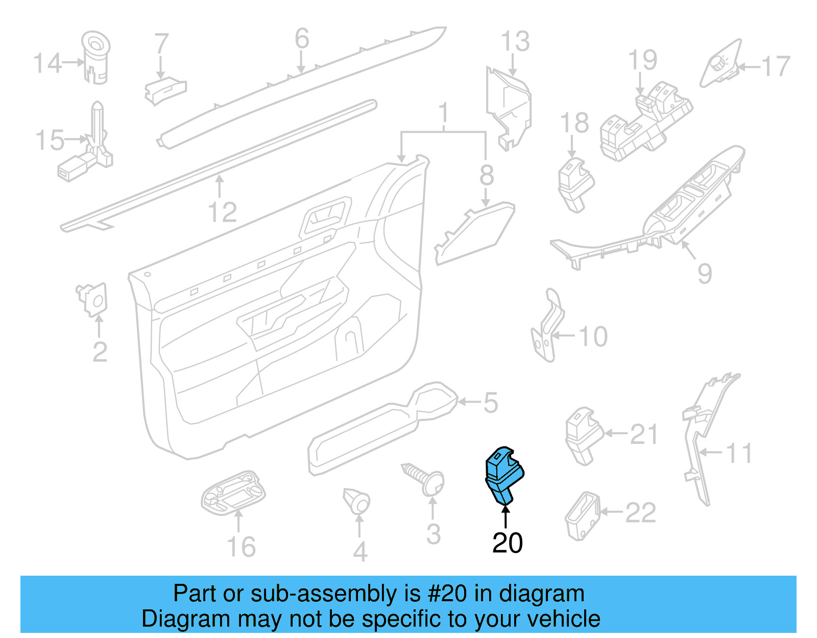 Lock Switch 5C6-962-125-REH - View 2