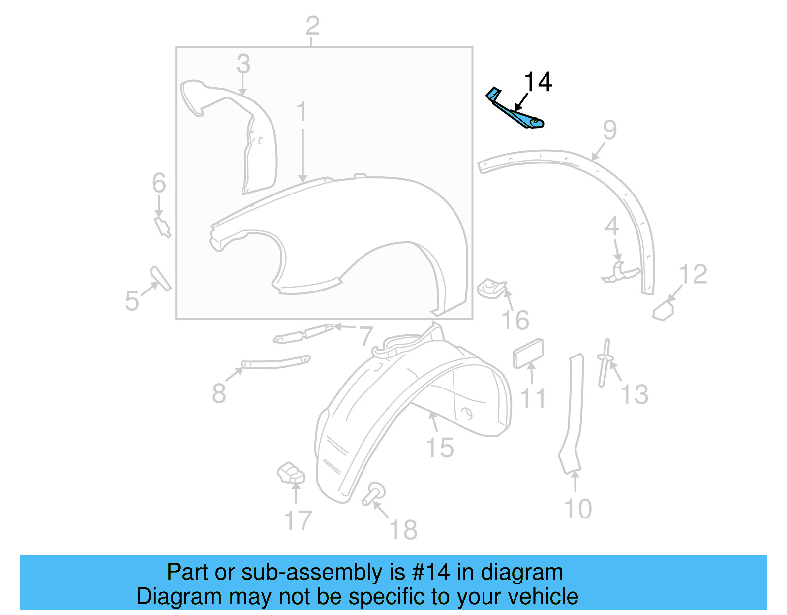 Upper Bracket 1C0-821-227-E - View 25