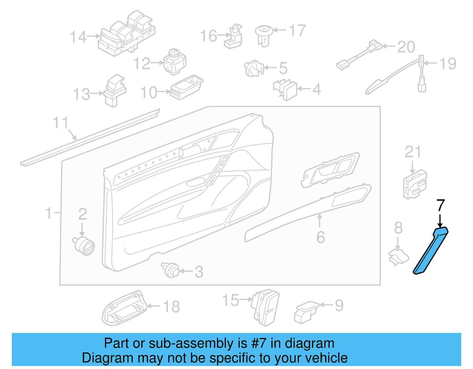 Handle Cover 5G0-868-040-A-ZE4 - View 19