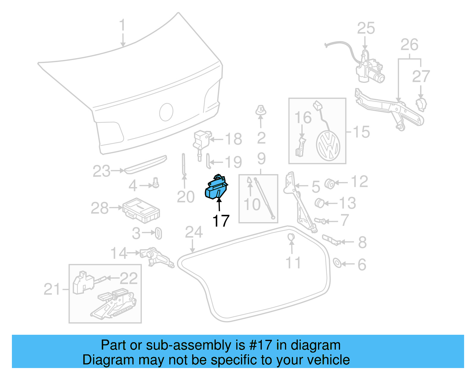 Lock 3D5-827-505-F-01C - View 4