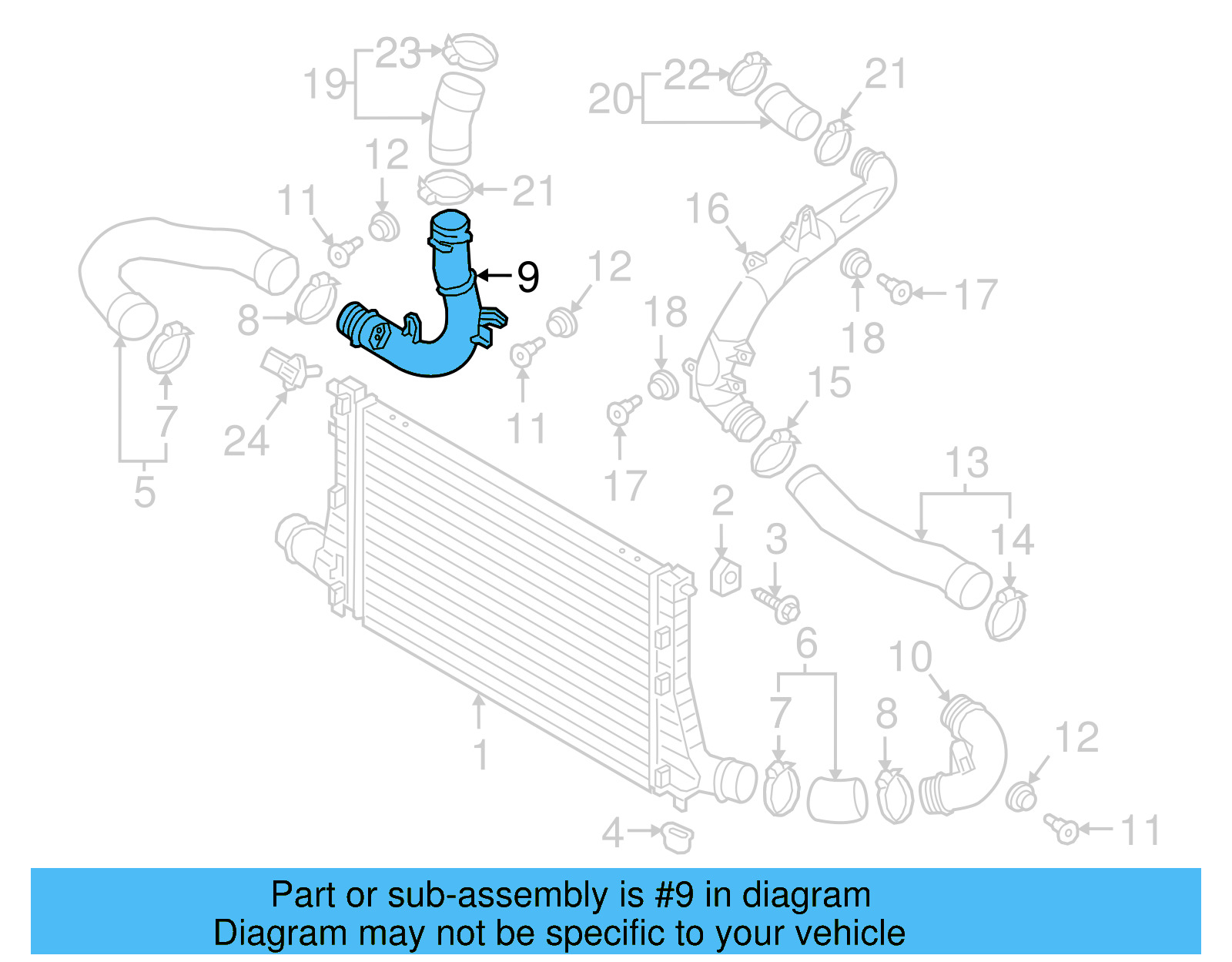 Air Pipe 3QF-145-770-A - View 10