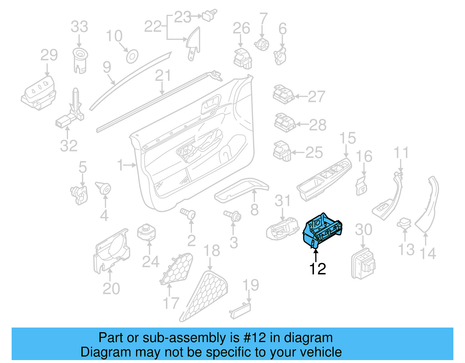 Grip Handle 1K1-867-179-C-81U - View 8