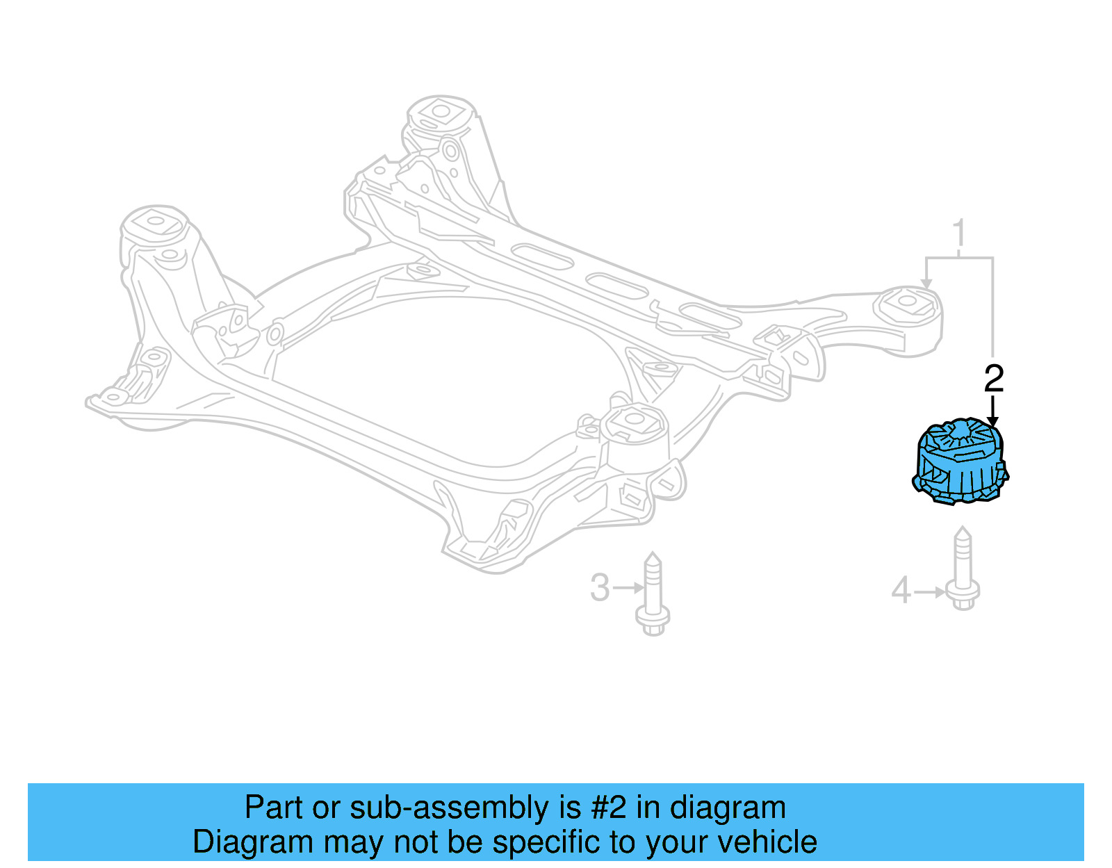 Suspension Cross 7L0-499-035-A