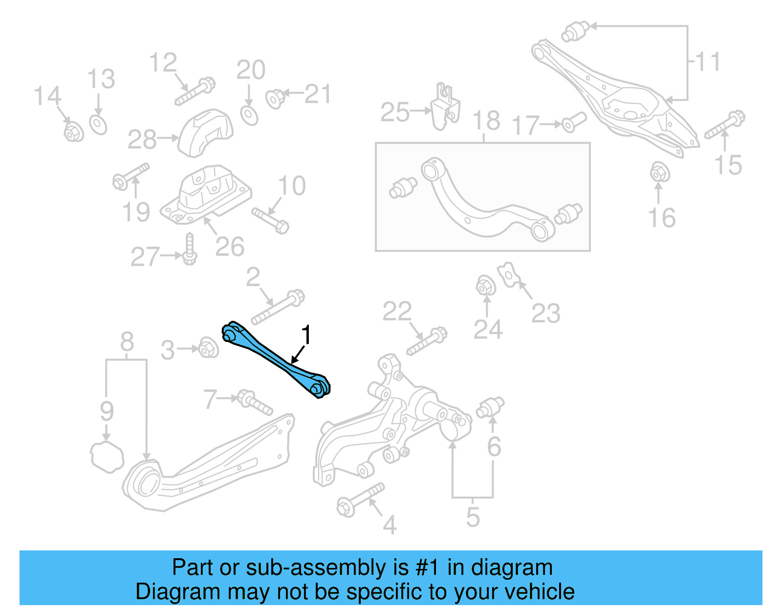 Lateral Arm 5Q0-501-529-F - View 16