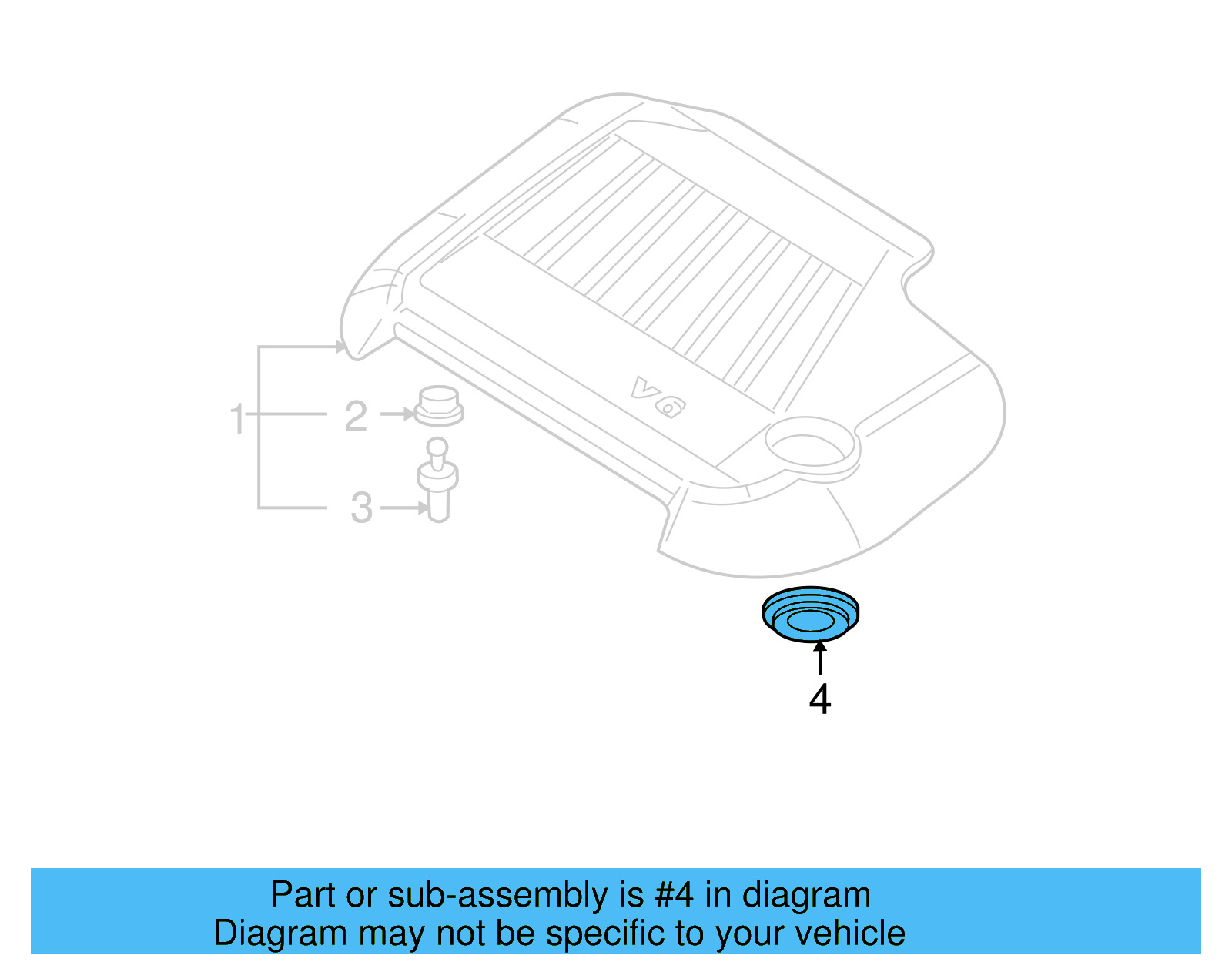 Intake Cover Seal 022-133-287-C - View 7