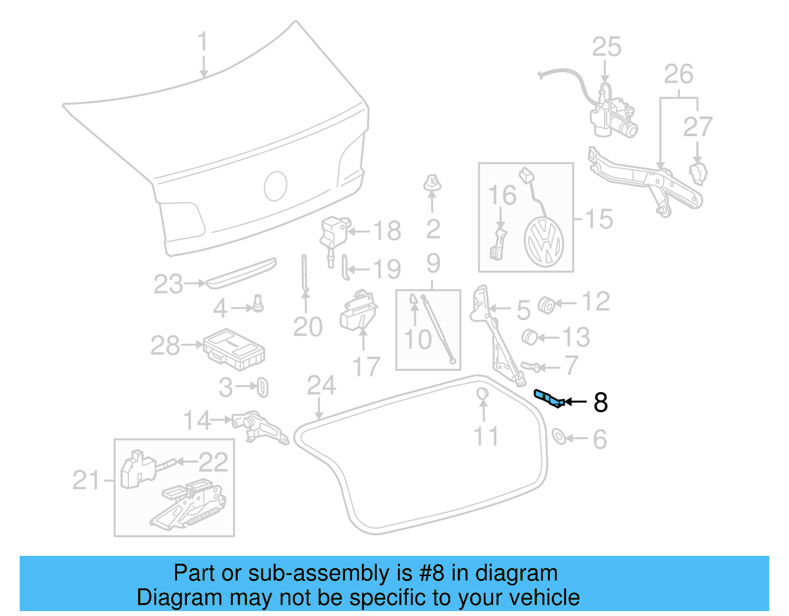 Hinge Plate 3D5-813-413-A - View 2