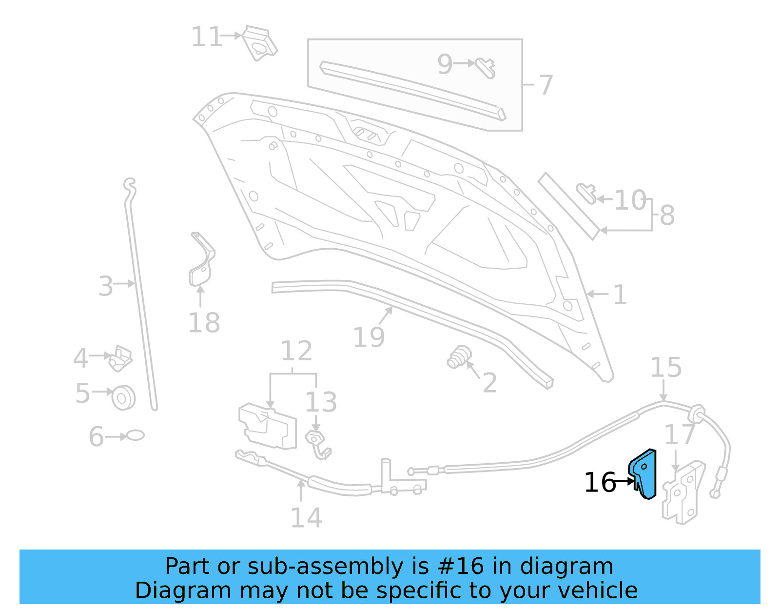 Release Handle 5H1-823-533-82V - View 4