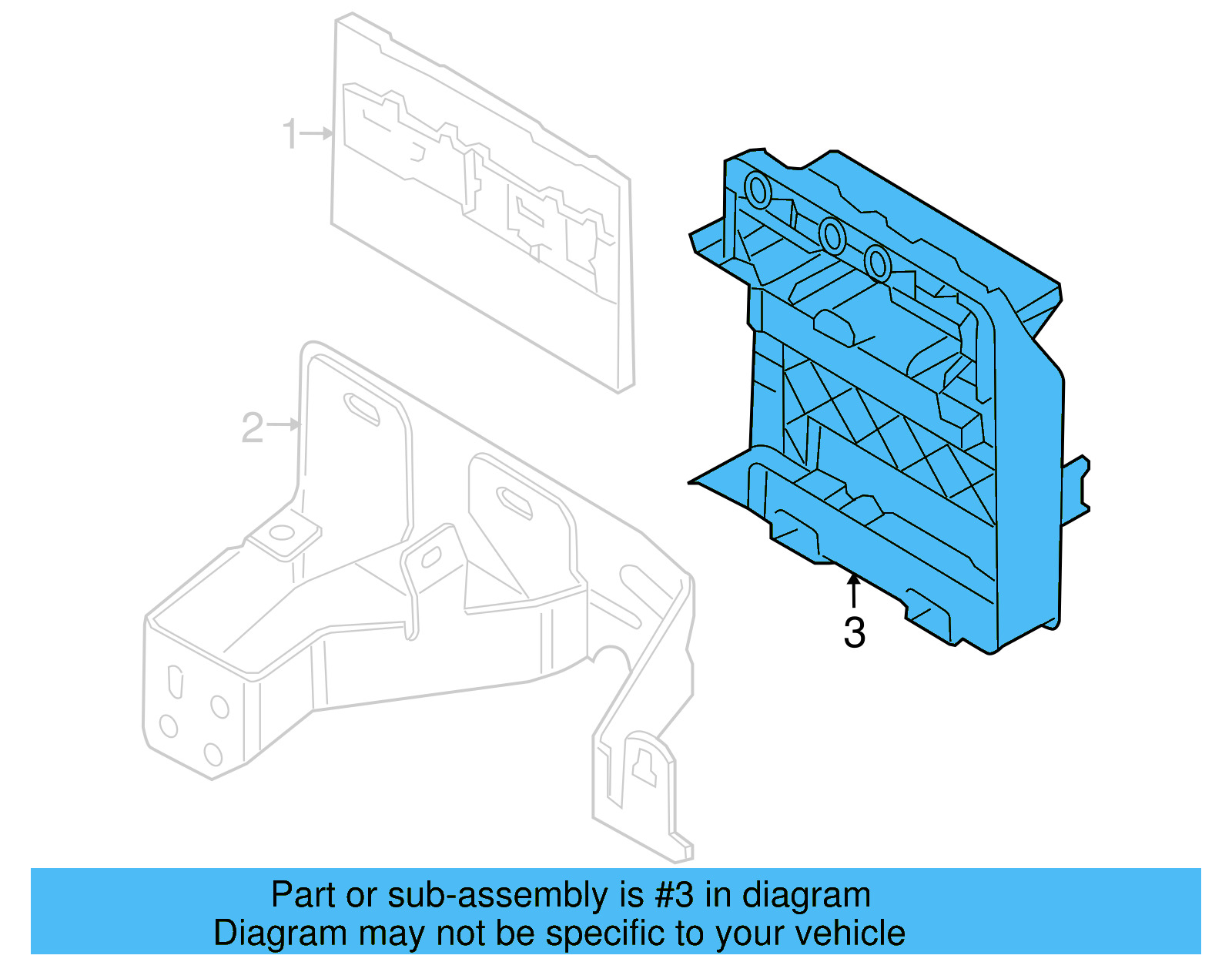 Mount Bracket 1K1-907-348-A - View 8