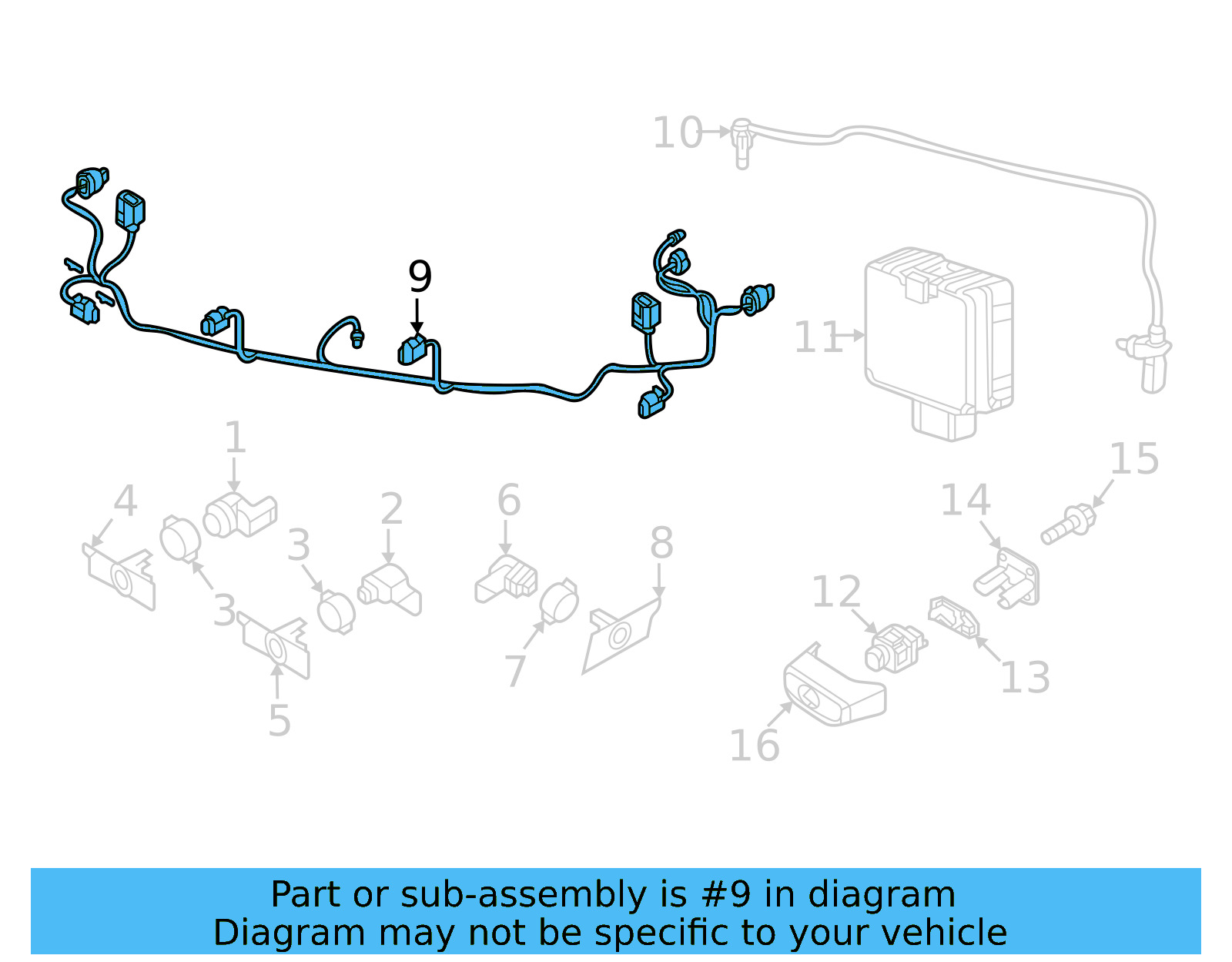 Harness 3CN-971-095-CJ - View 12