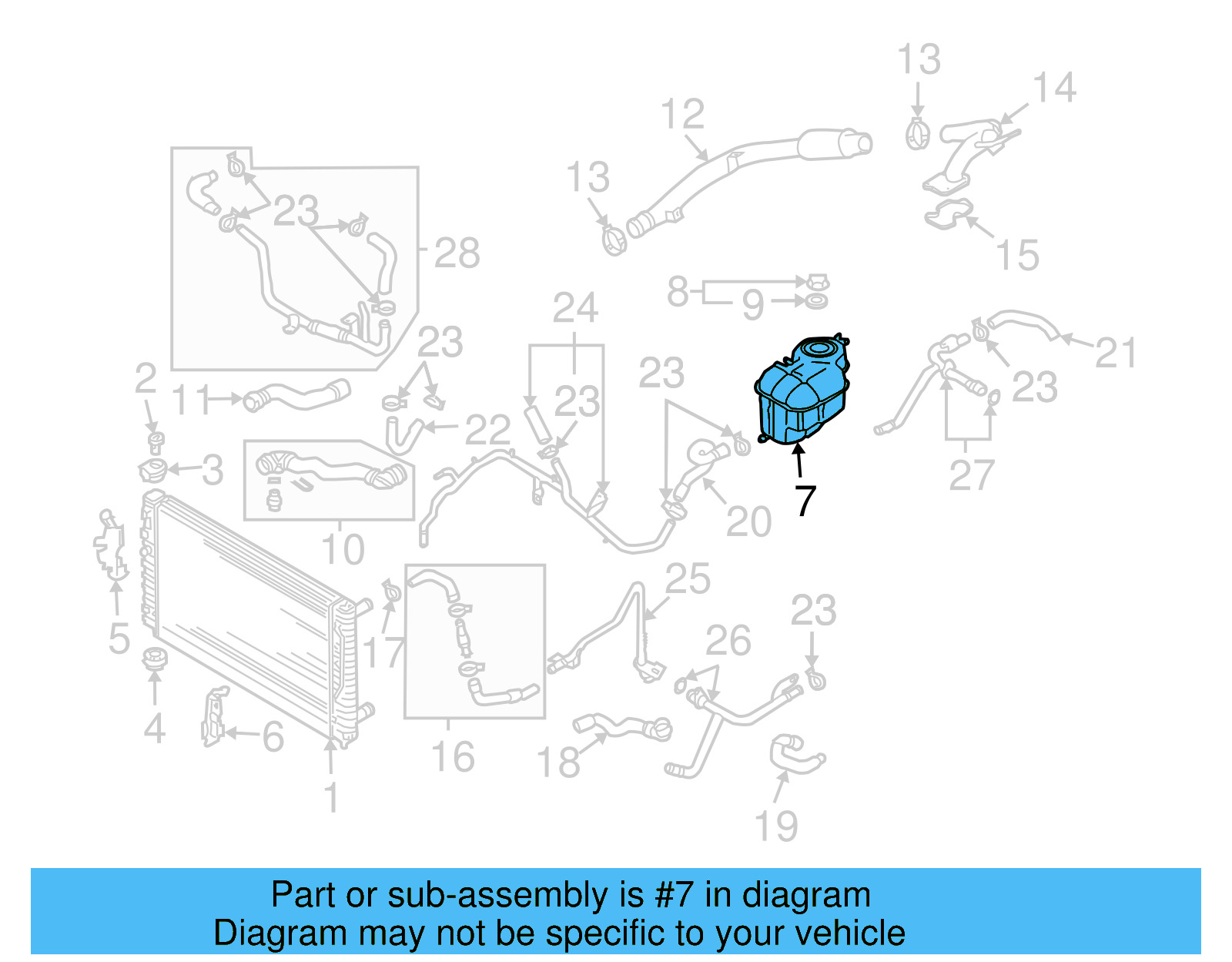 Reservoir 3B0-121-407-B - View 6