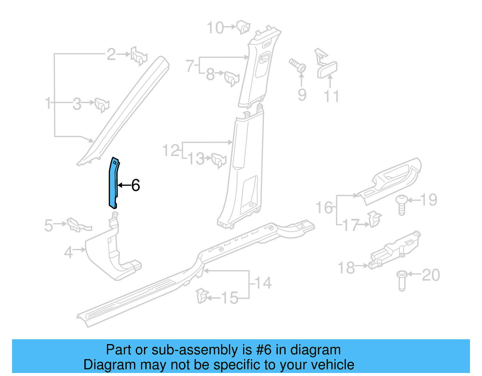 Body A 3CN-868-223-82V - View 6