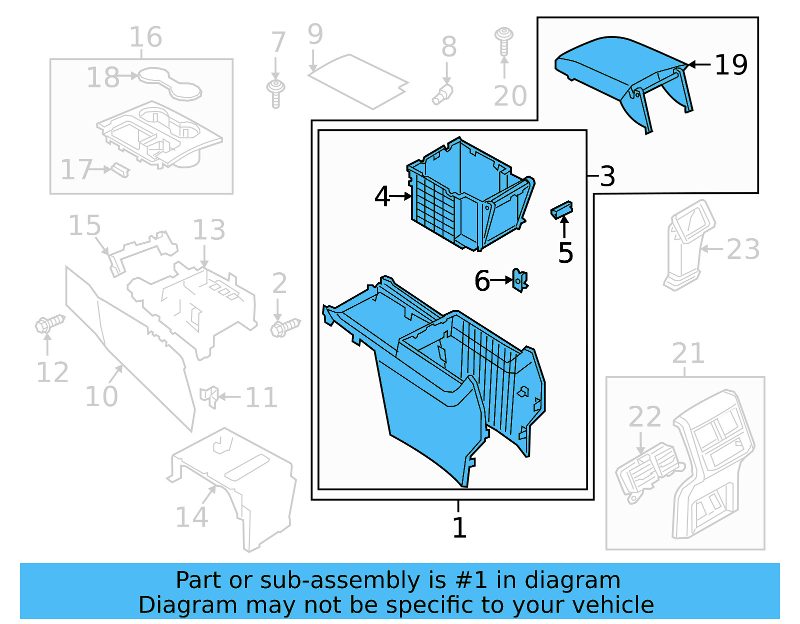 Console Assembly 3CN-863-241-H-VPG - View 2
