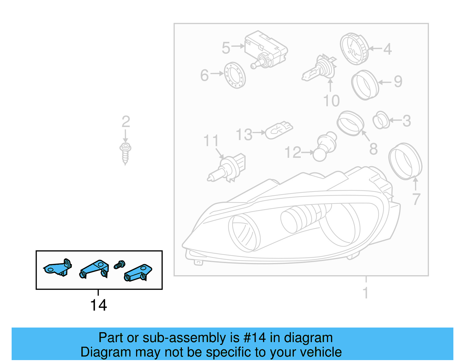 Repair Kit 5K0-998-226 - View 11