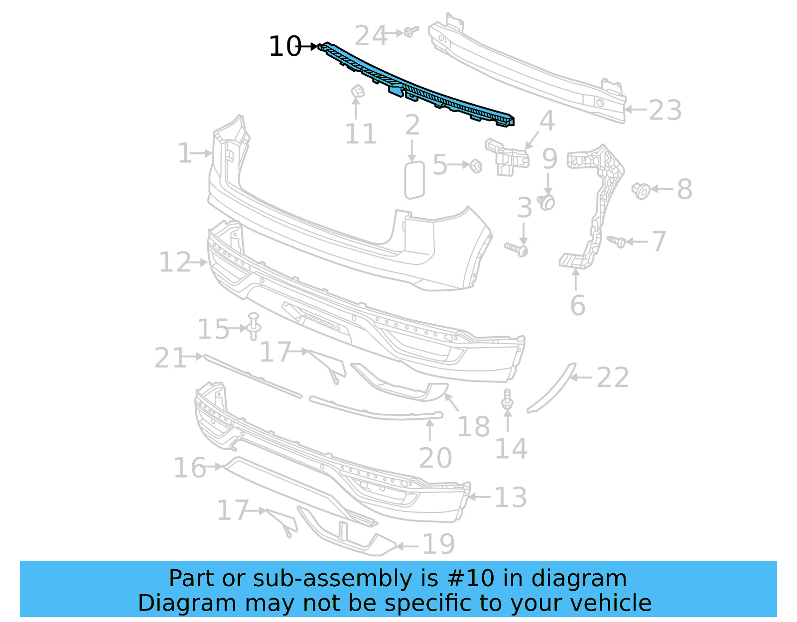 Center Support 3CM-807-863-A - View 5