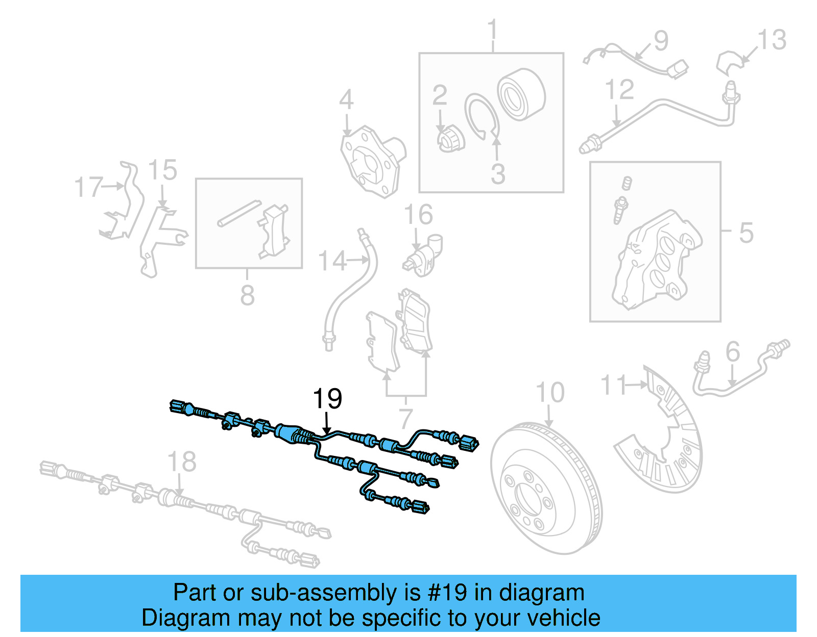 Sensor Harness 7L0-971-279-J - View 2