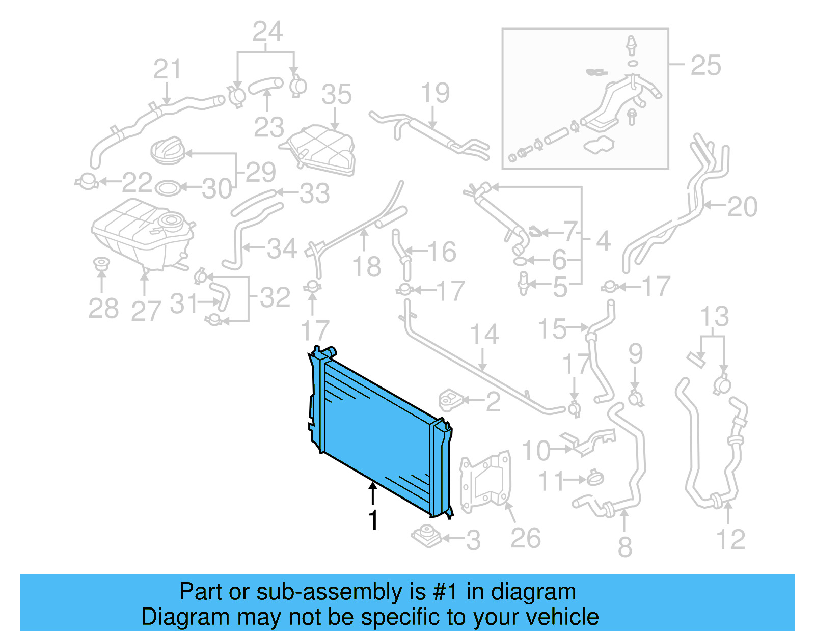 Radiator 3D0-121-212-C - View 4