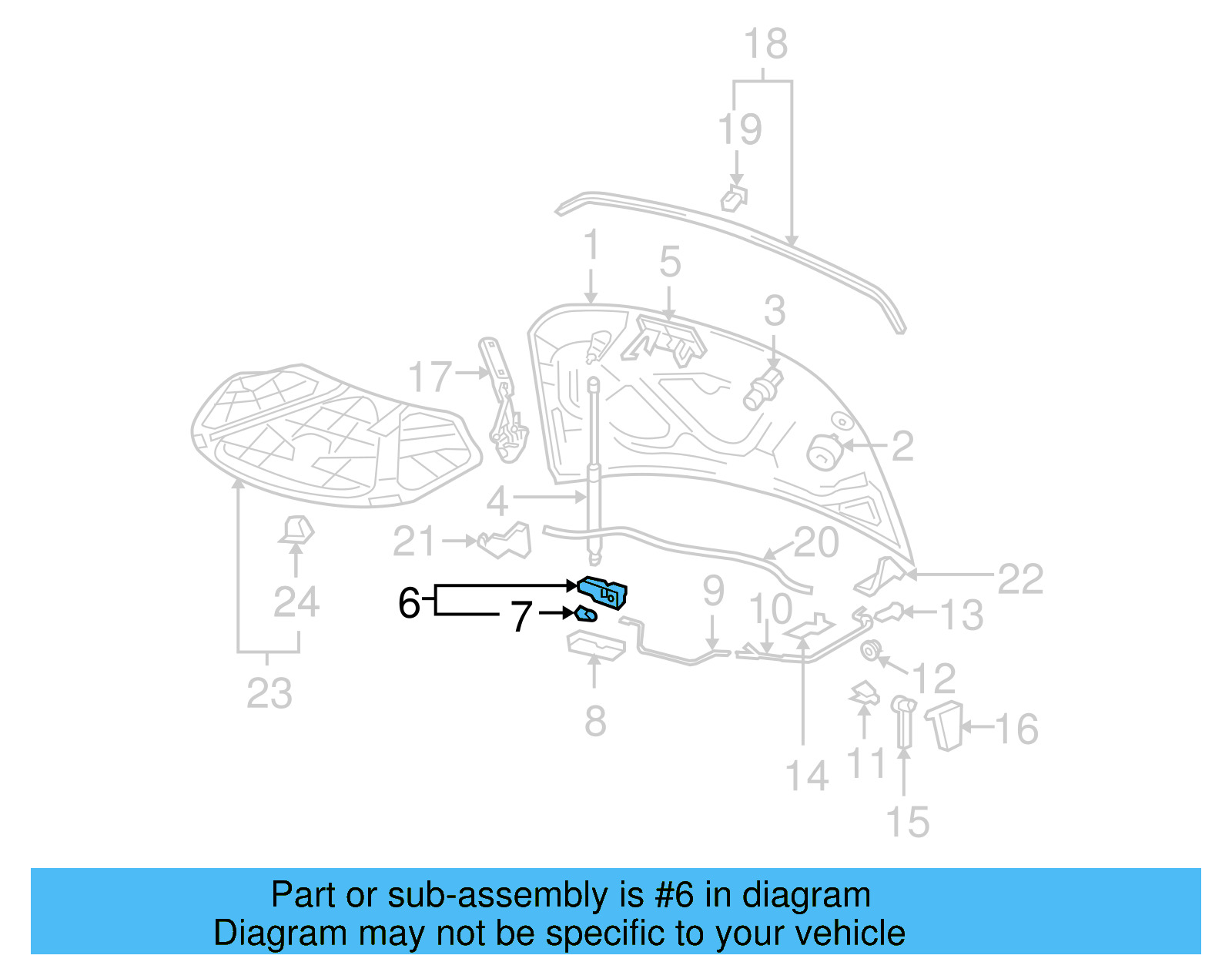Lock & Switch 3C1-823-509-H - View 17