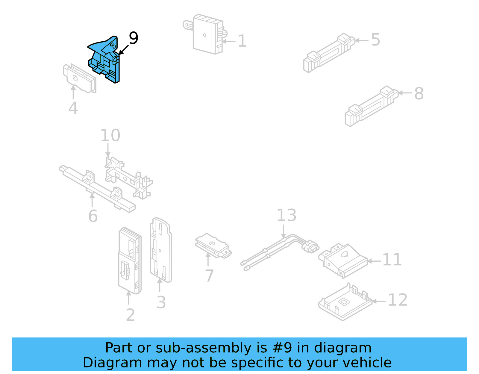 Antenna Mount Bracket 10A-971-593 - View 4