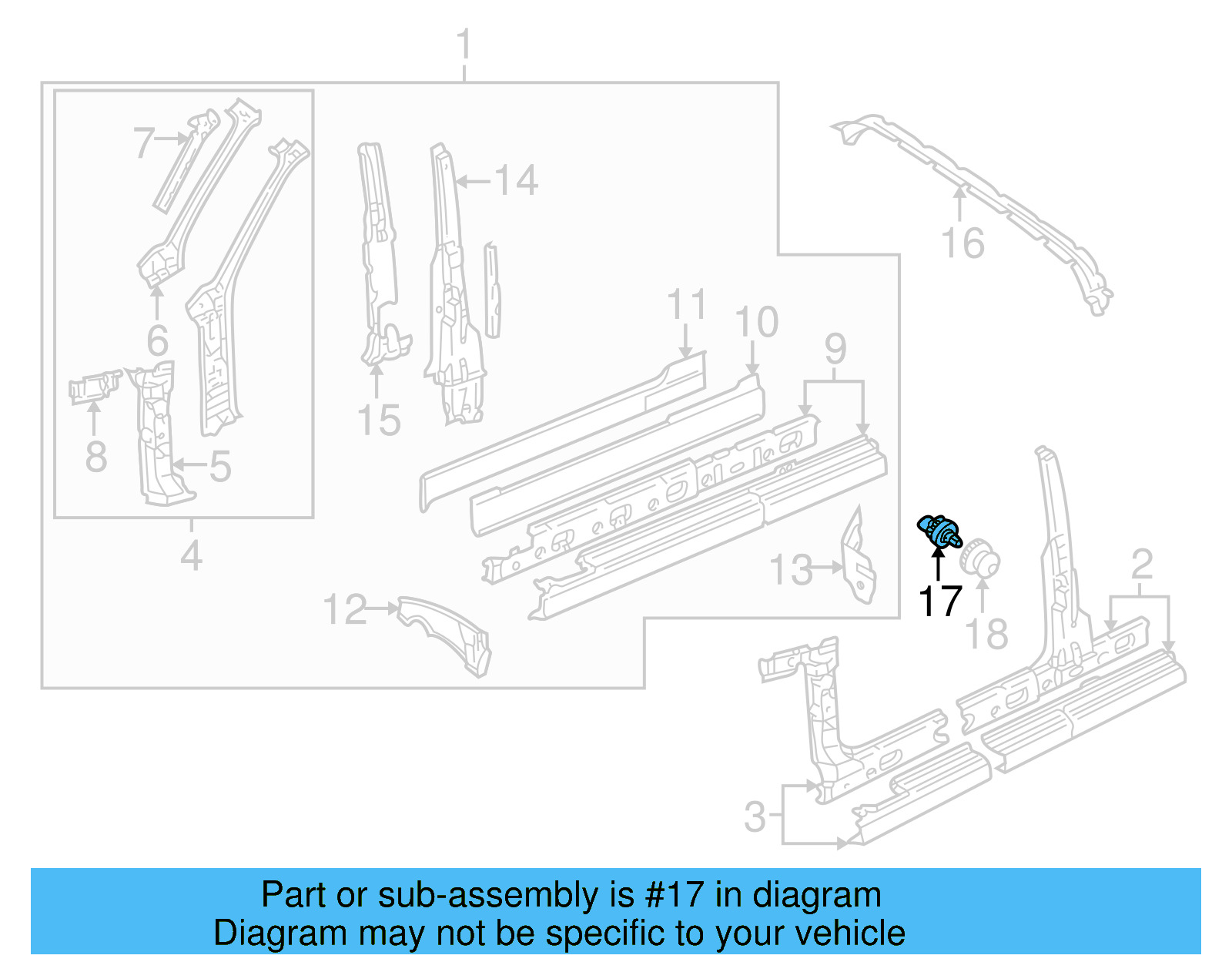 Door Jamb Switch 6N0-947-563 - View 3