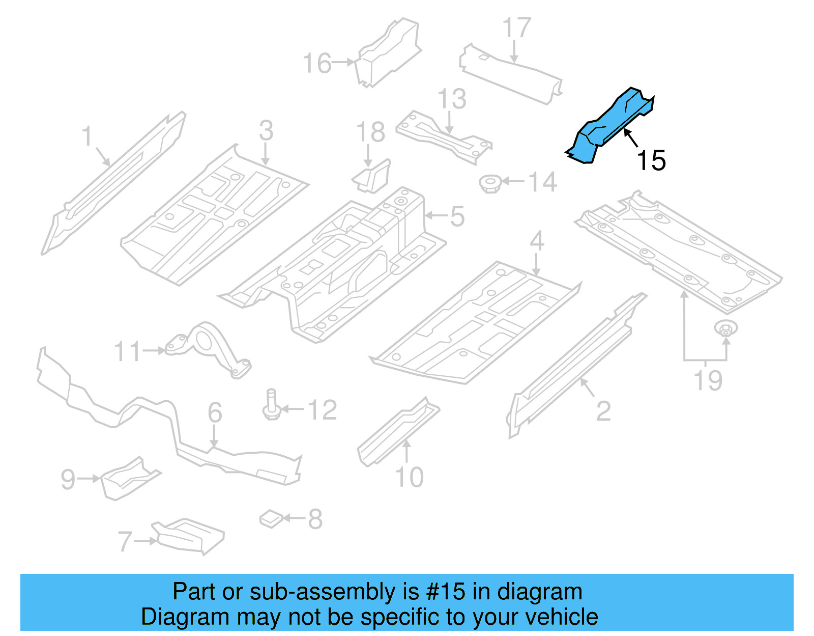 Seat Mount 5N0-802-570 - View 4