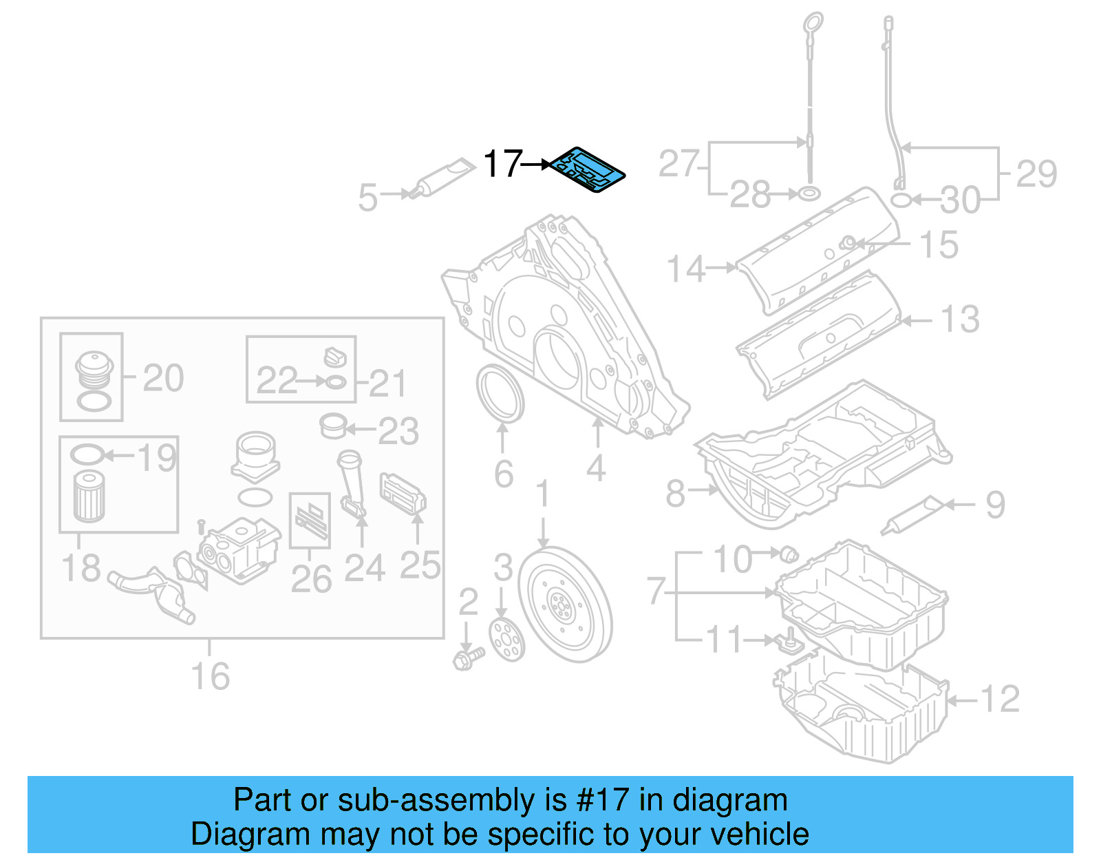 Oil Filter Housing Gasket 07Z-115-441-E - View 4