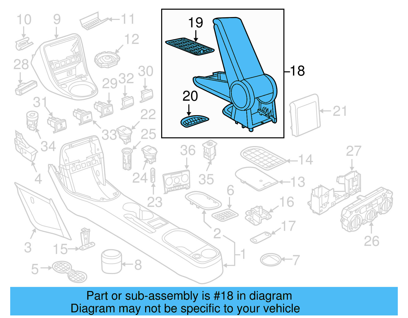 Armrest Assembly 5C5-864-207-M-SL1