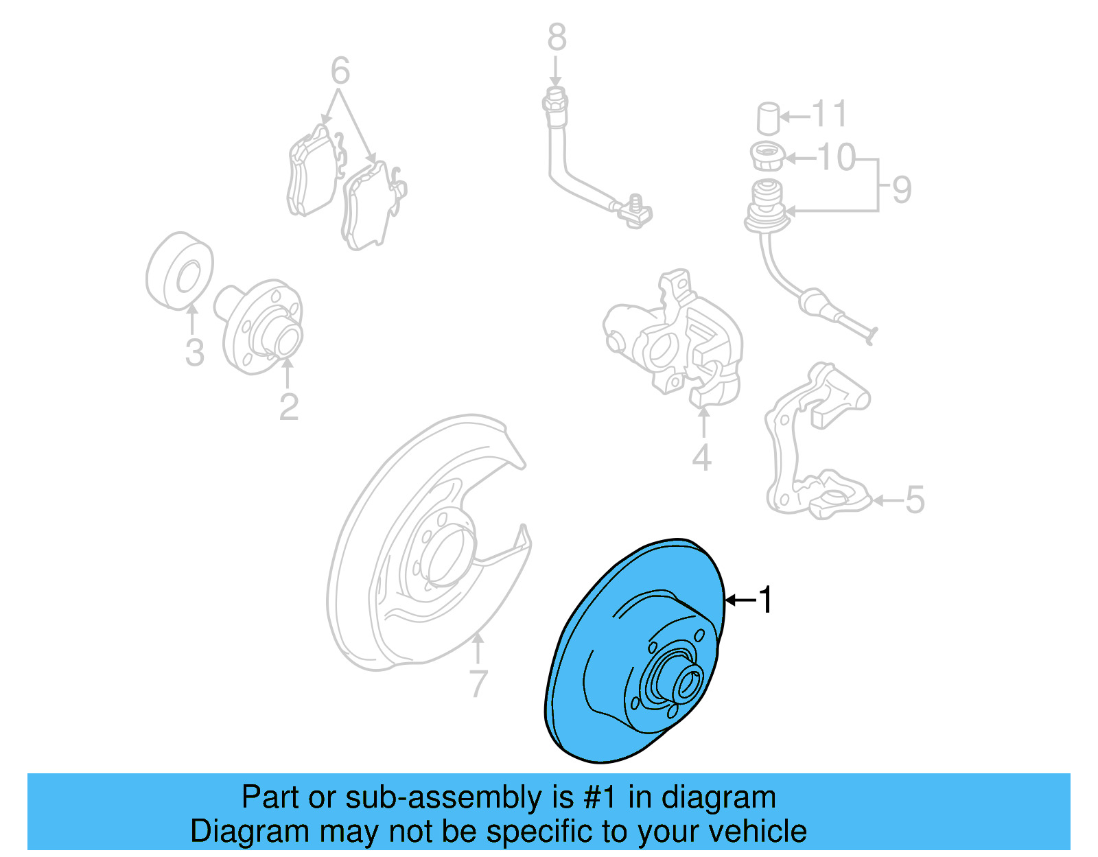 Rotor 4B3-615-601 - View 4