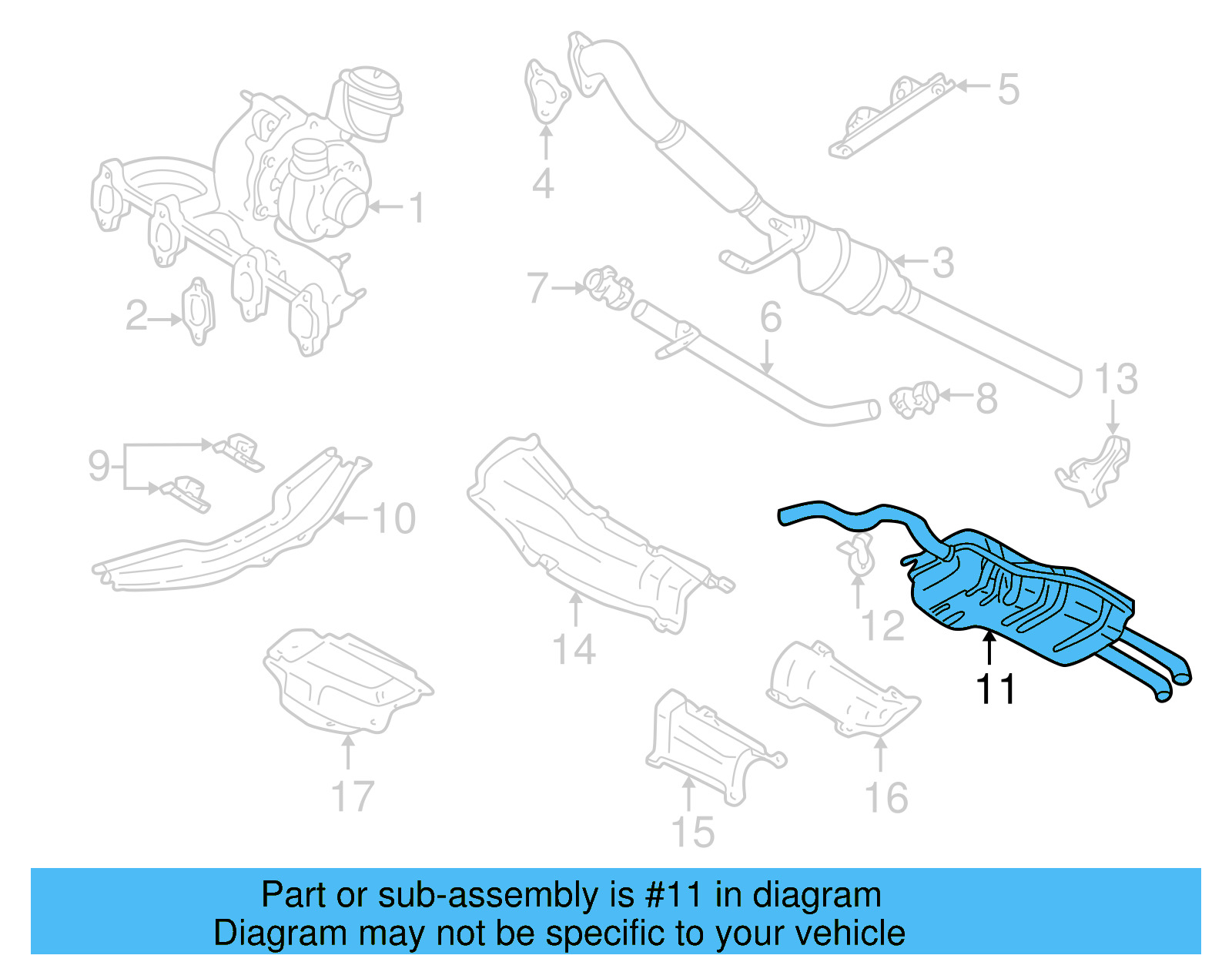 Muffler 1J5-253-609-AQ - View 4
