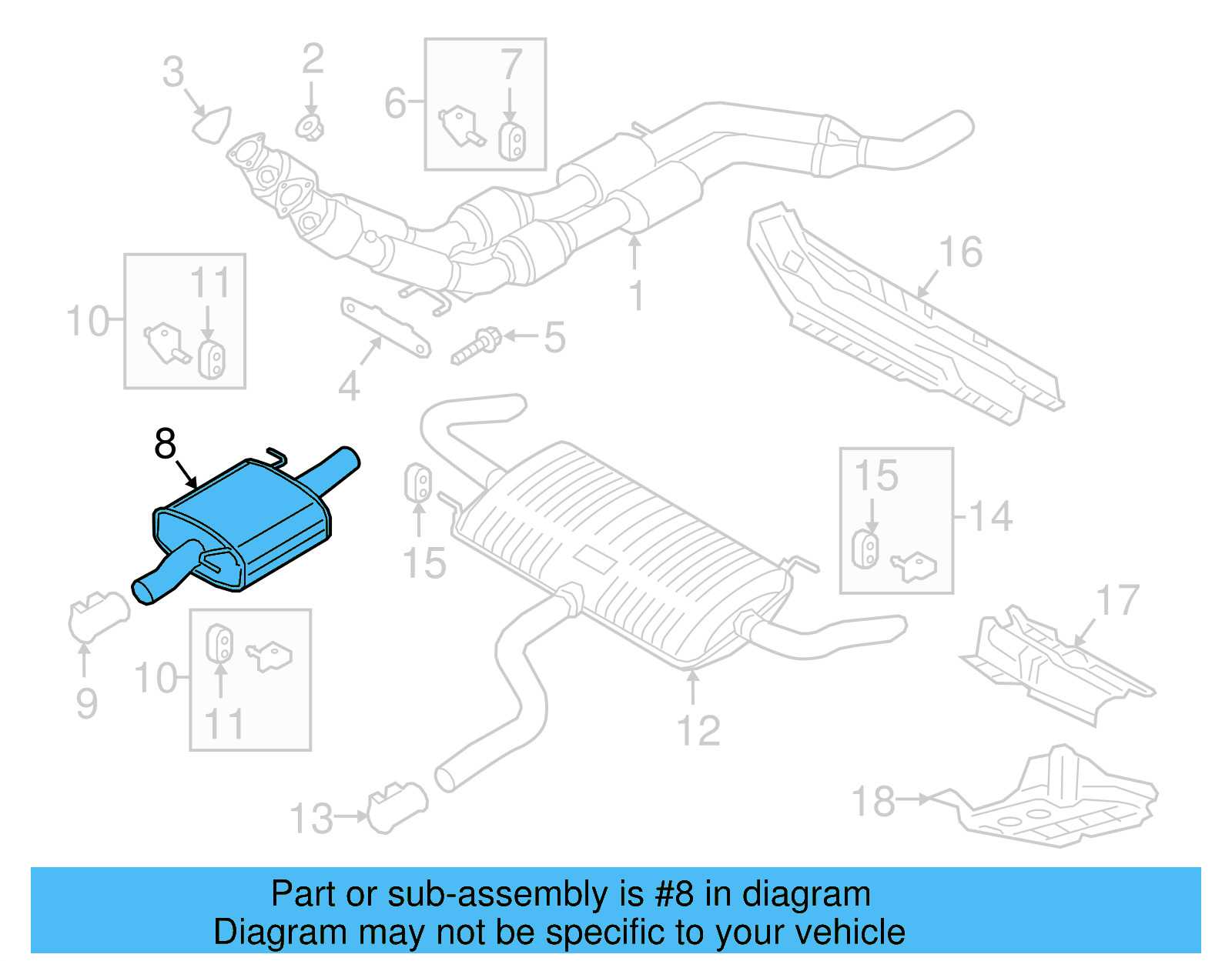 Exhaust Muffler 3QF-253-409-F - View 12