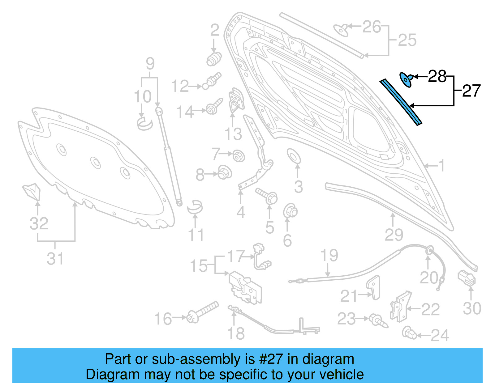 Side Seal 5G0-823-709-A - View 9