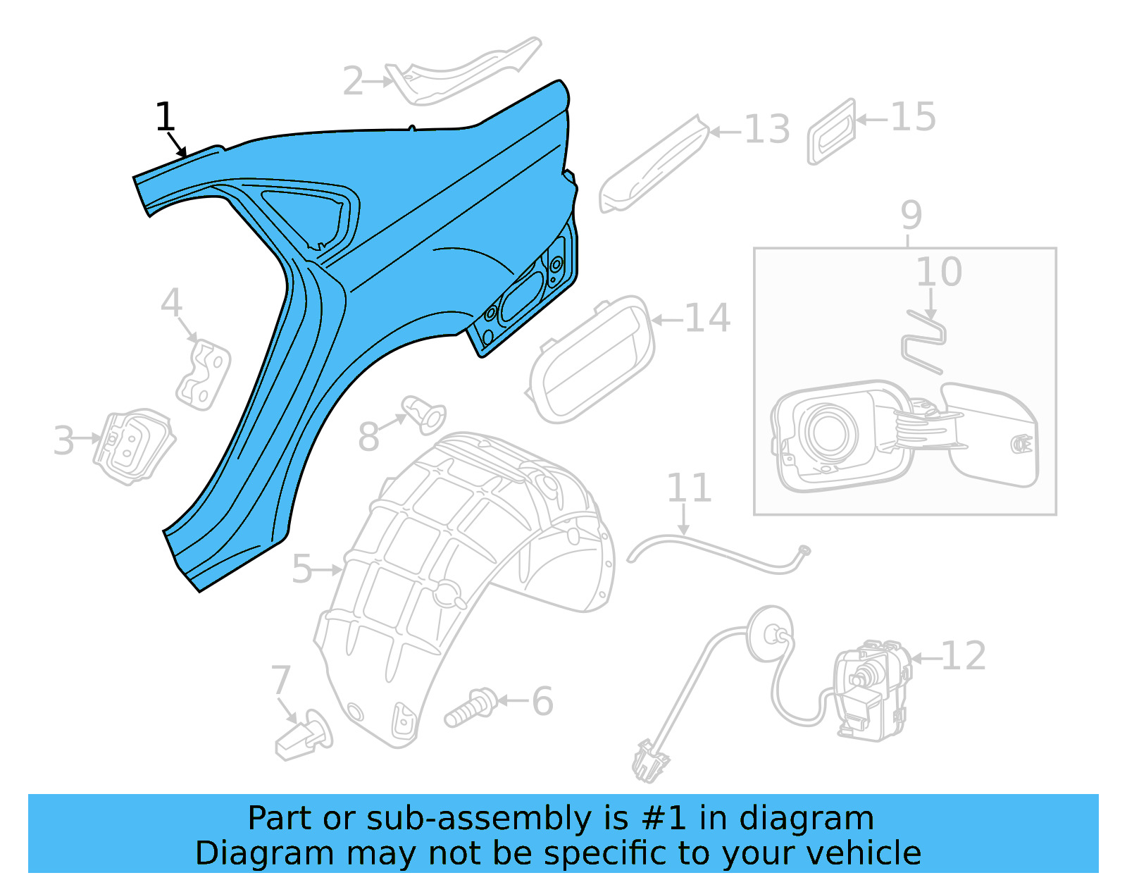 Quarter Panel 561-809-844-A - View 2