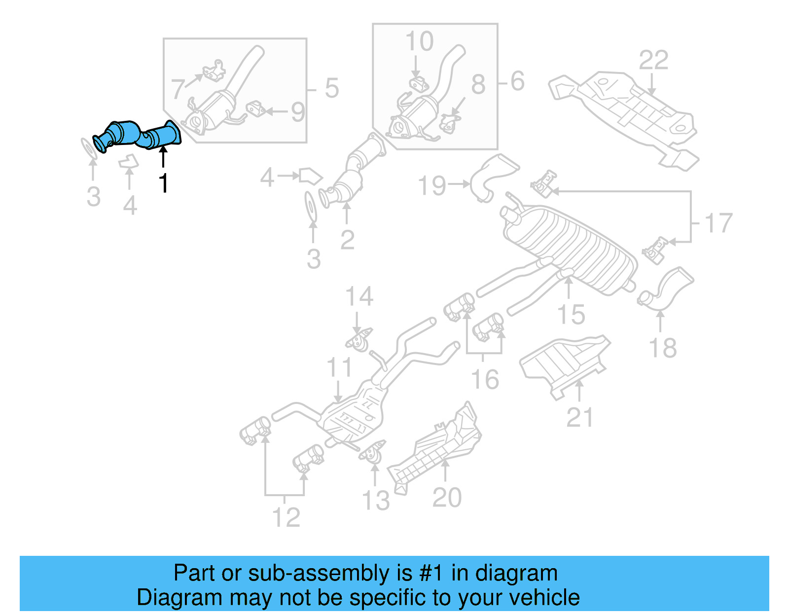 Exhaust Pipe 7L8-254-350-JX - View 6