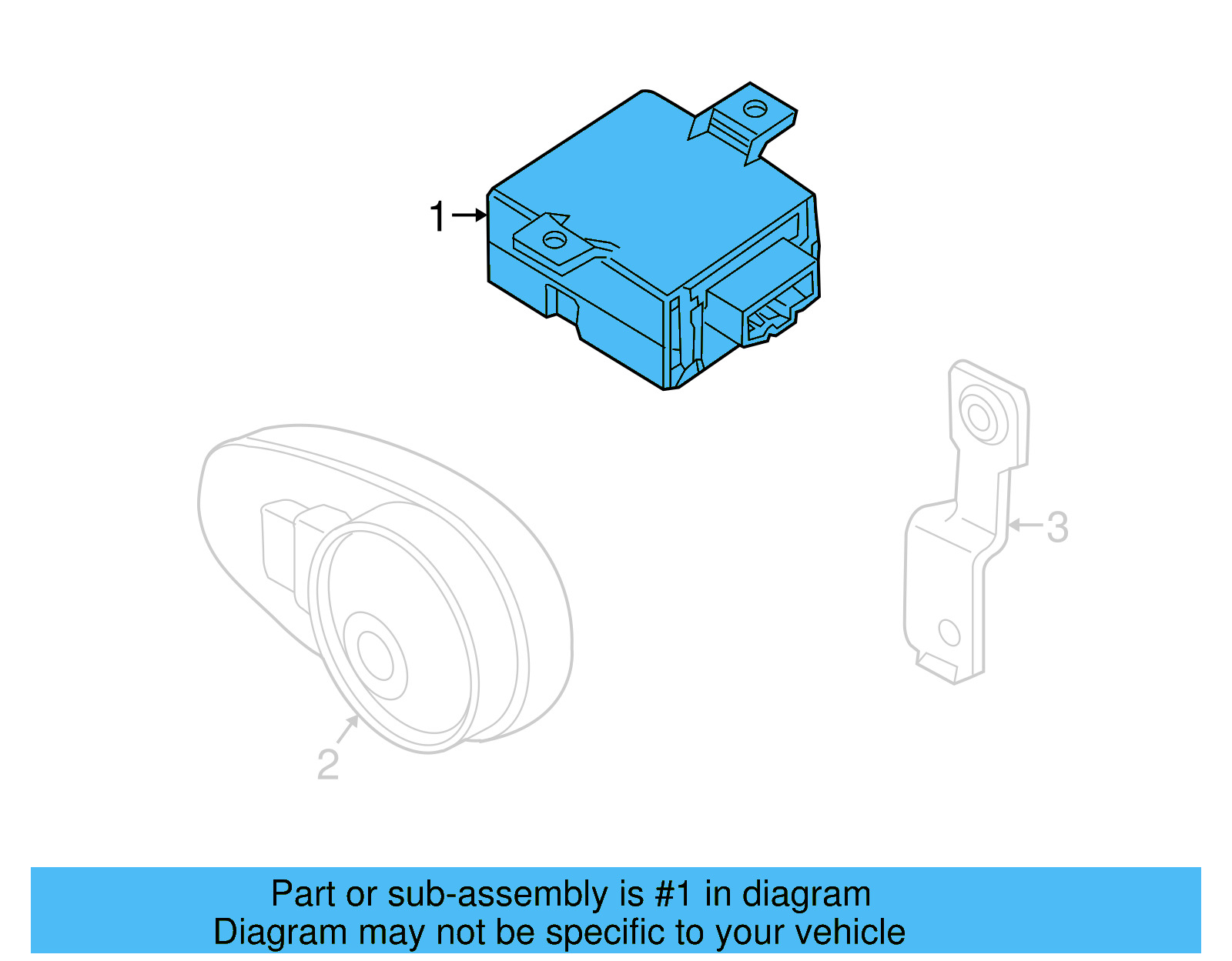 Control Module 7L0-907-719-A - View 5