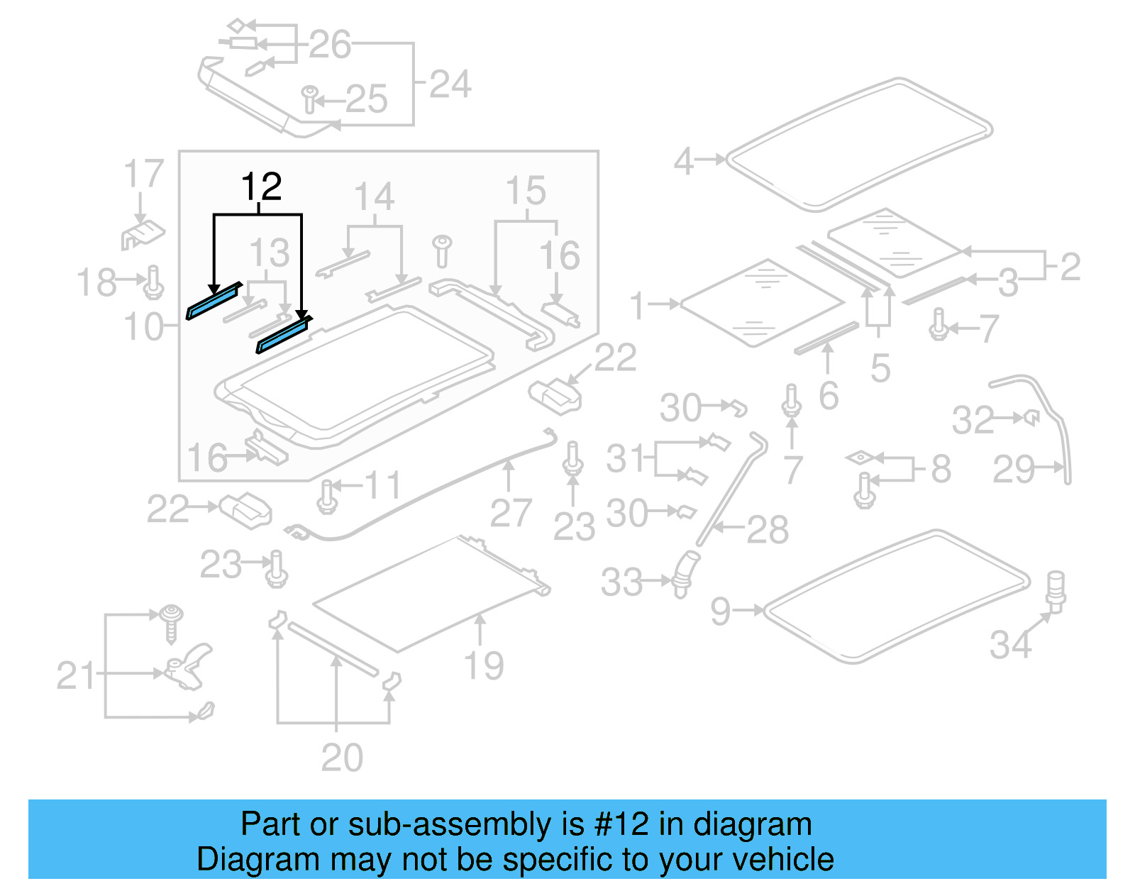 Frame Assembly Mount Kit 1K9-898-738-B - View 8