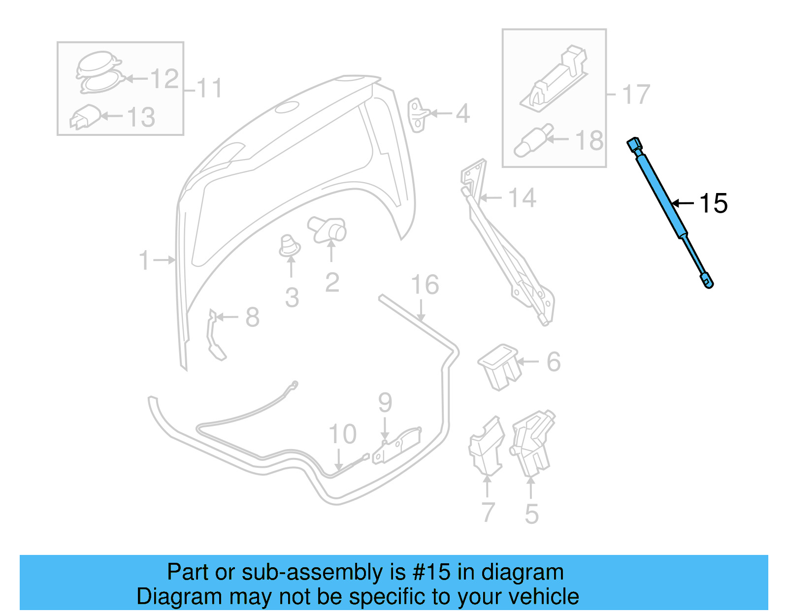 Support Cylinder 1Q0-827-550-B - View 5