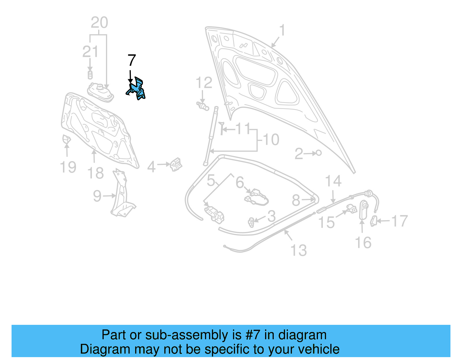 Safety Catch 6Q0-823-480-B - View 4