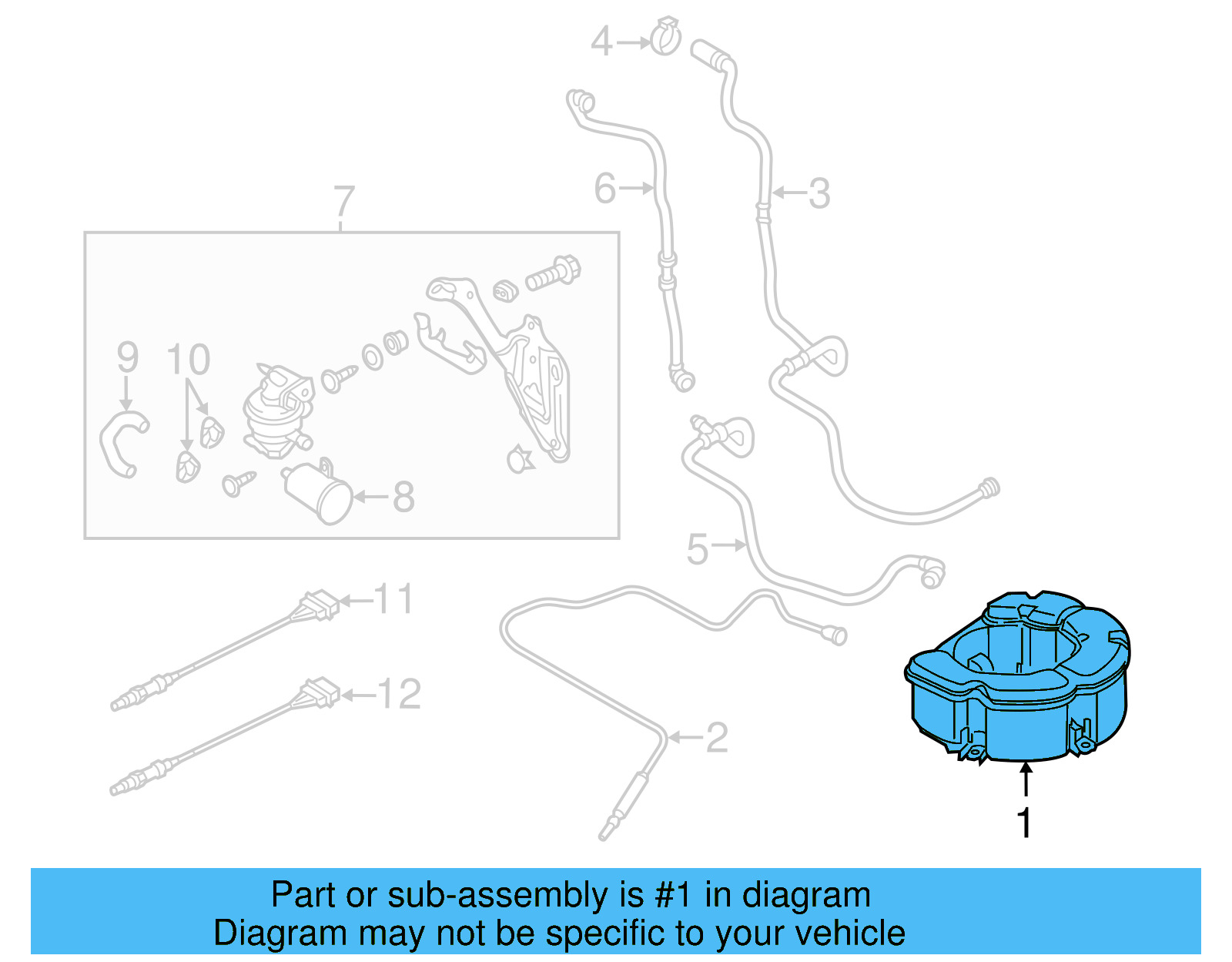 Vapor Canister 1K0-201-797-N - View 7