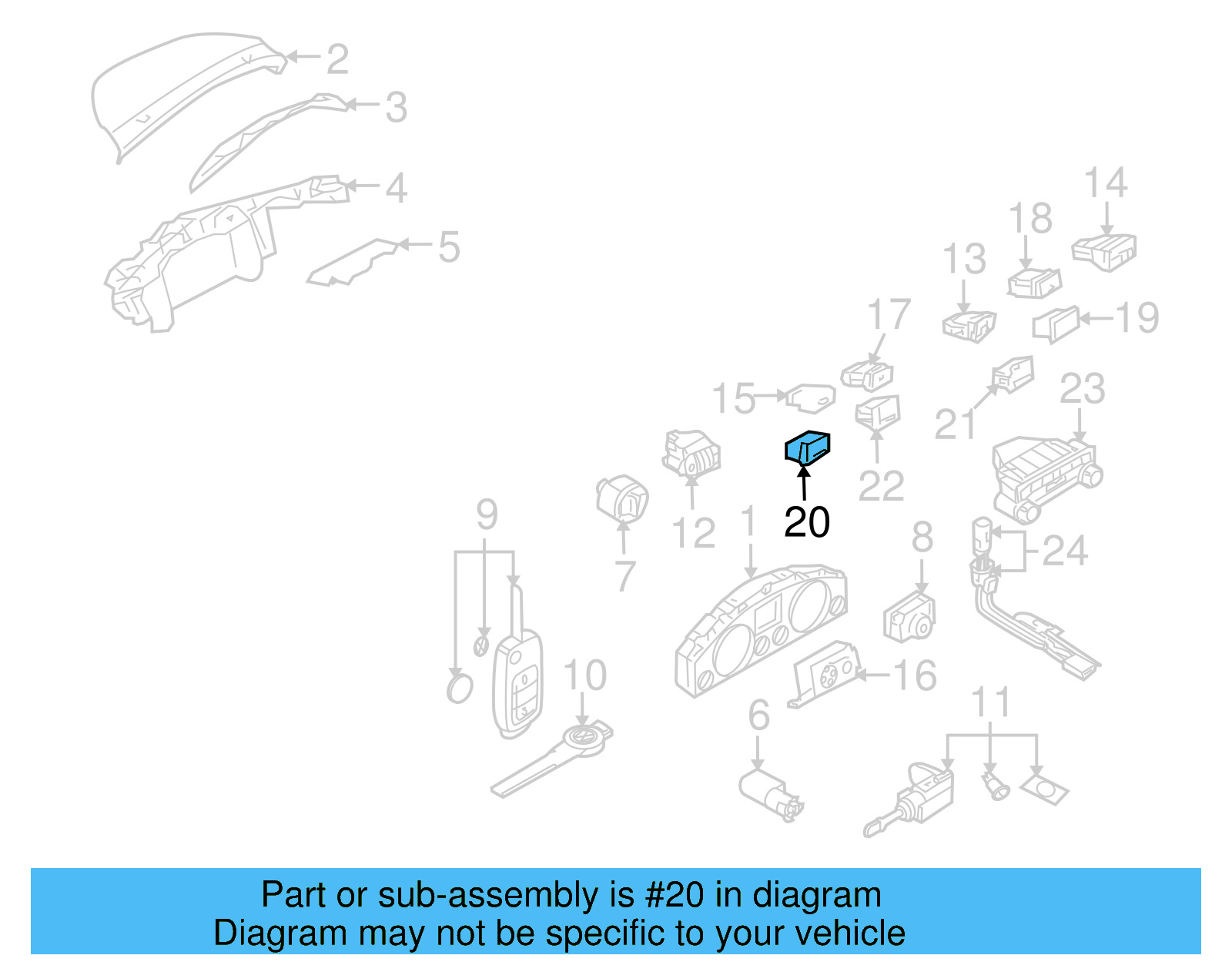 Blank Cover 7L6-963-341-F - View 3