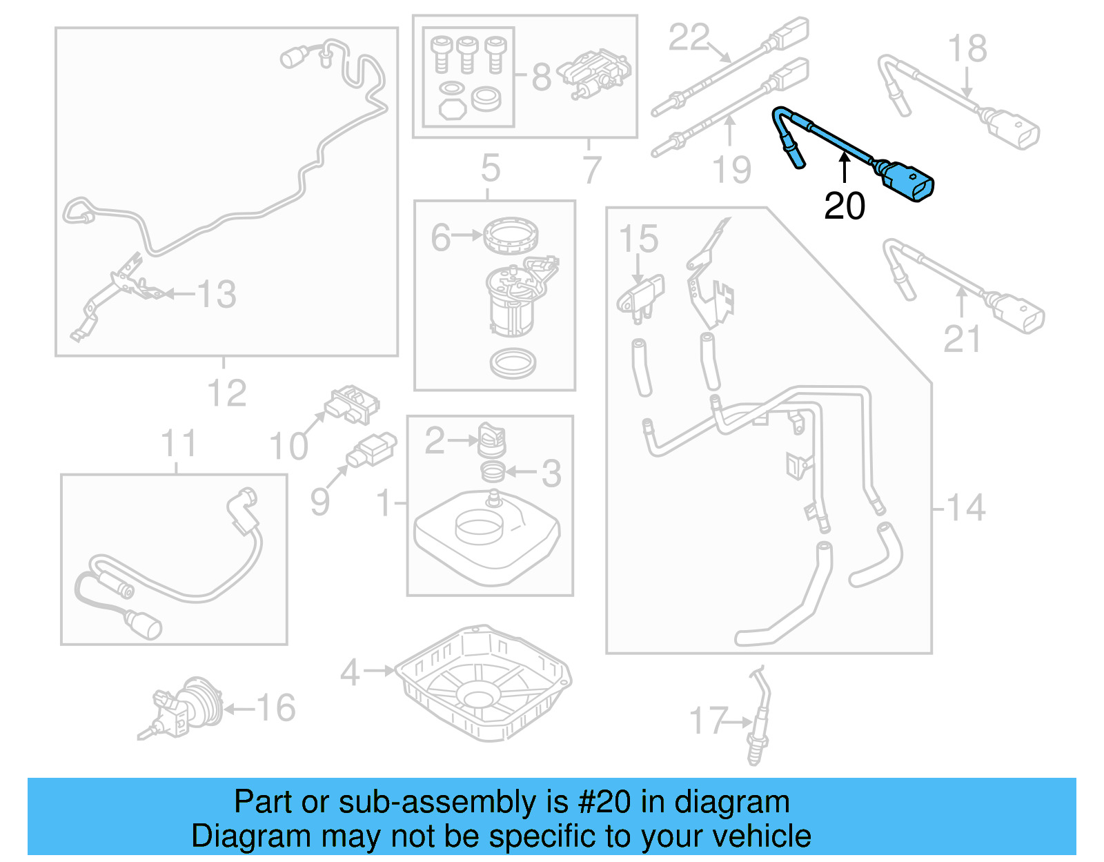 Temp Sensor 059-906-088-BG - View 2