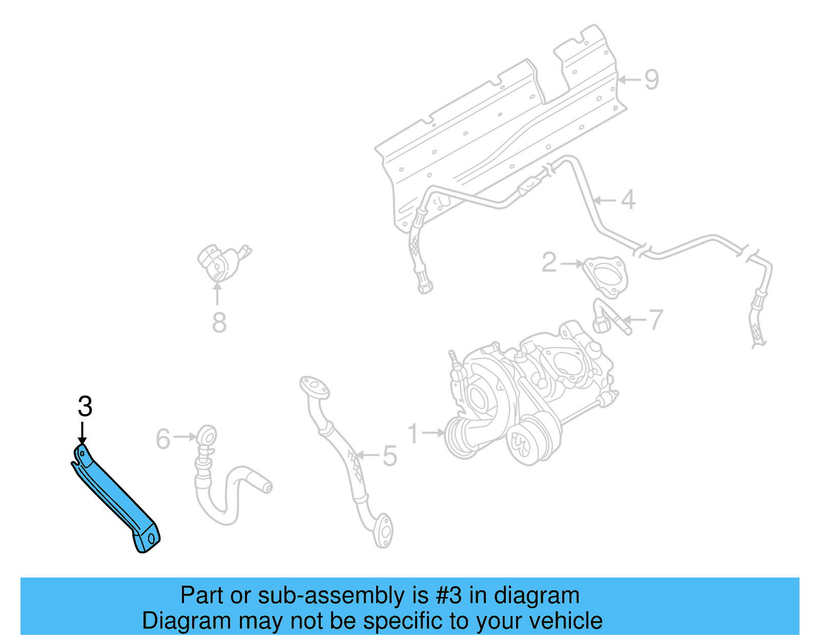 Bracket 06B-145-536-A - View 4