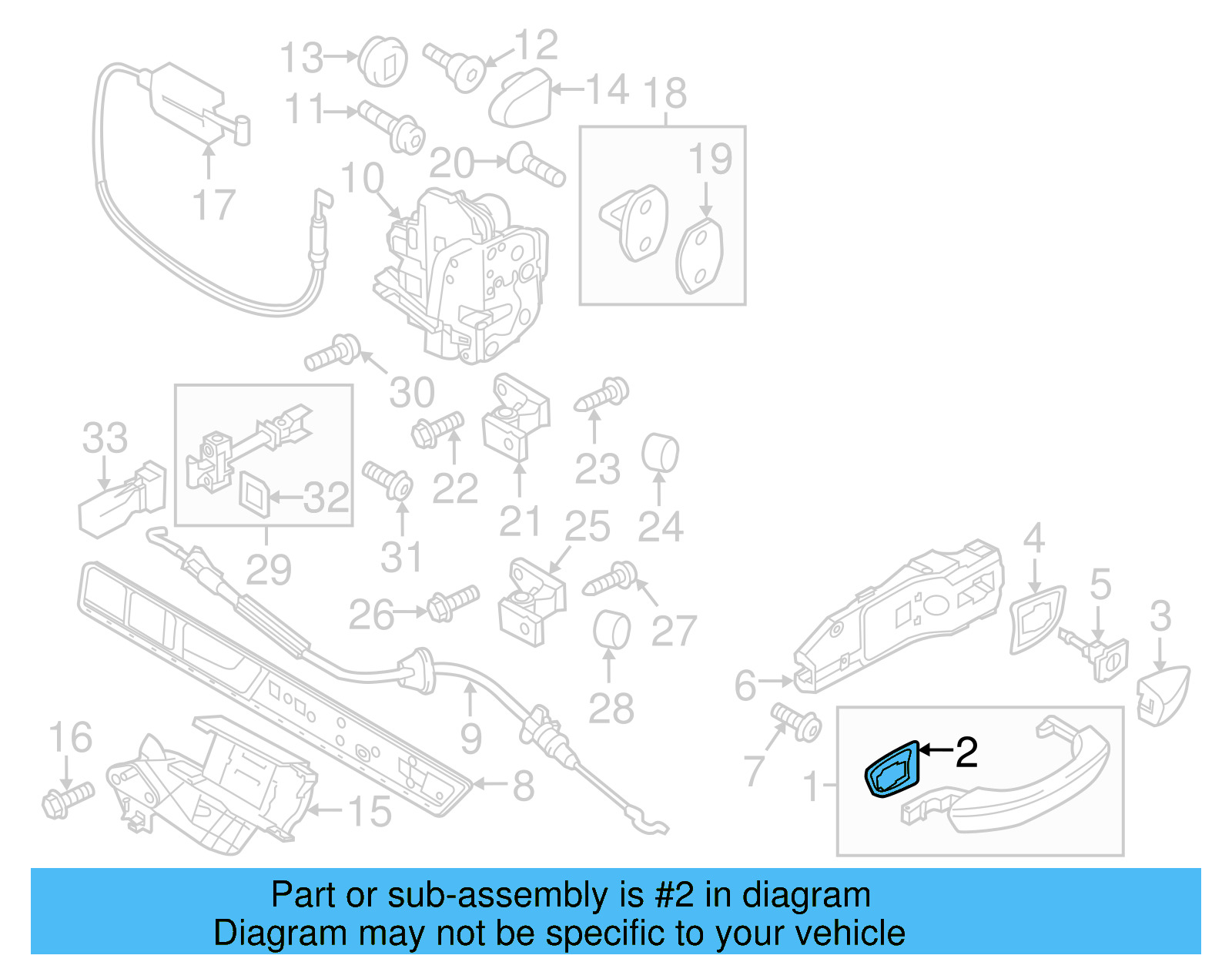 Handle, Outside Pad 7P6-837-209-9B9 - View 16