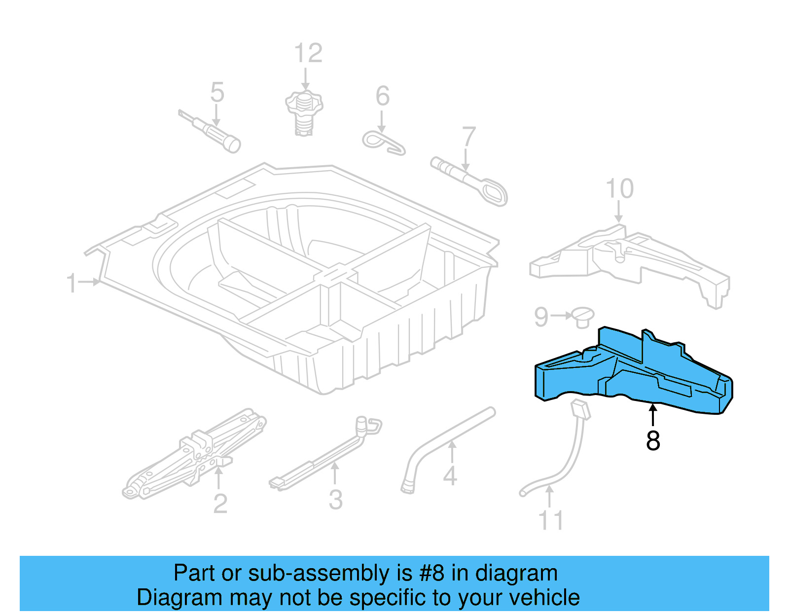 Tool Compartment 5GM-012-115-A - View 6