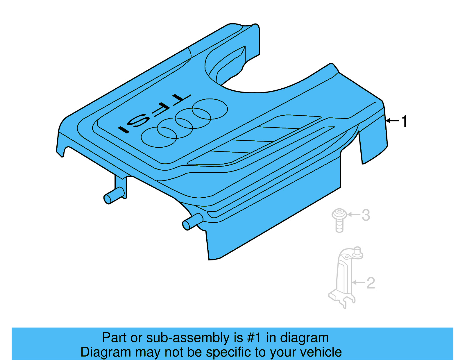 Engine Cover 04E-103-925-F - View 5